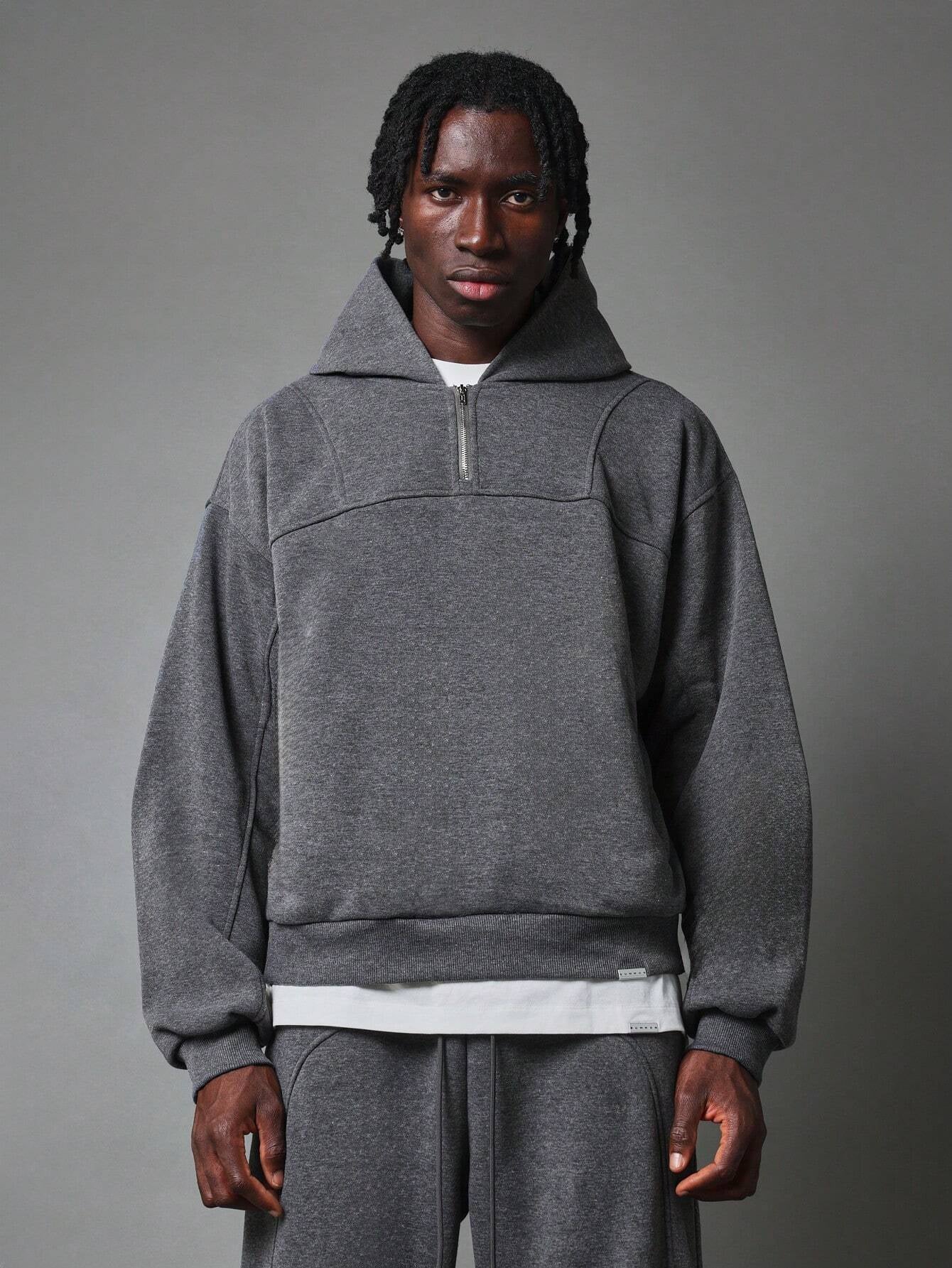 Conjunto SUMWON Oversized Zíper Parcial Jogger