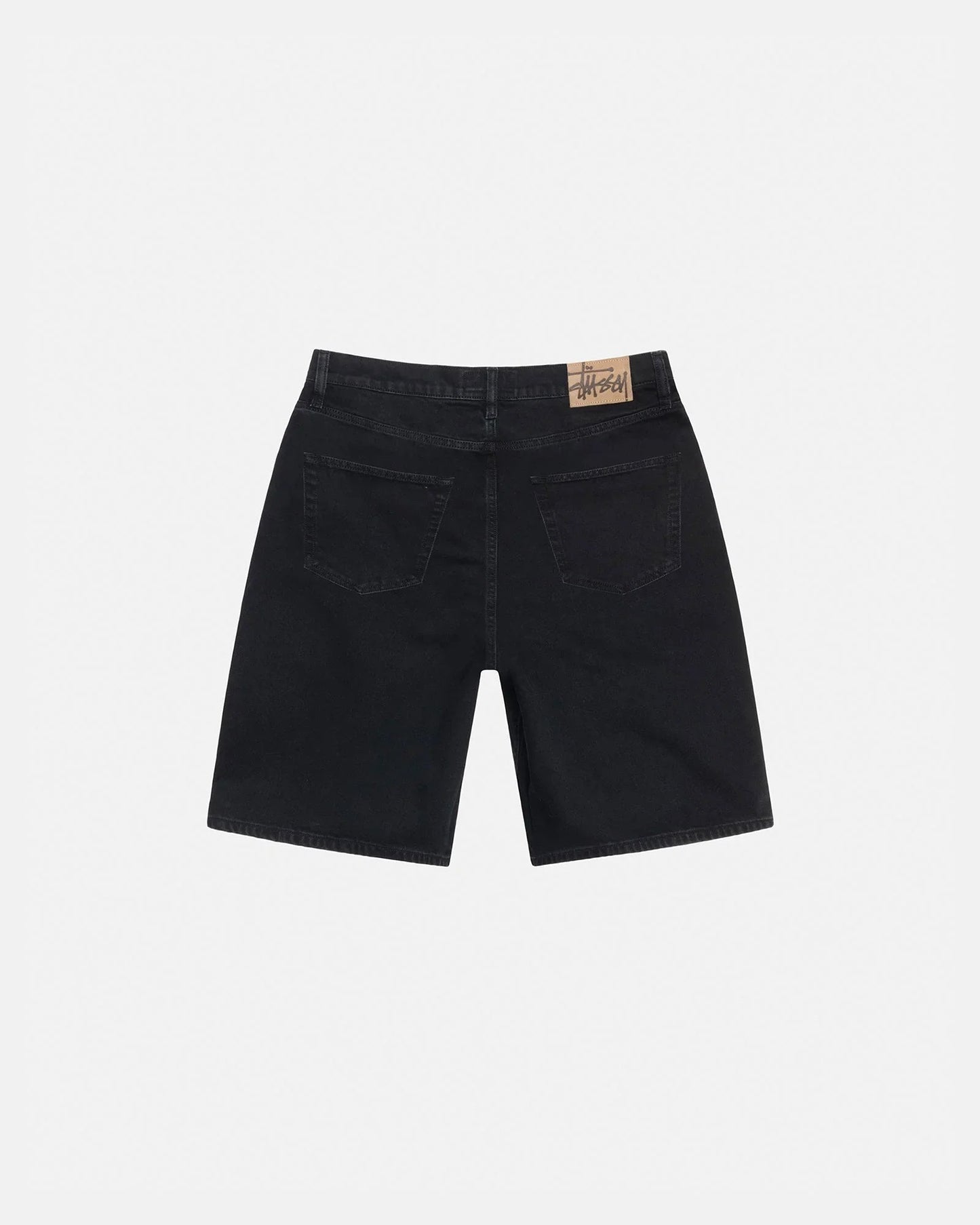 SHORTS OVERSIZED BLACK DENIM