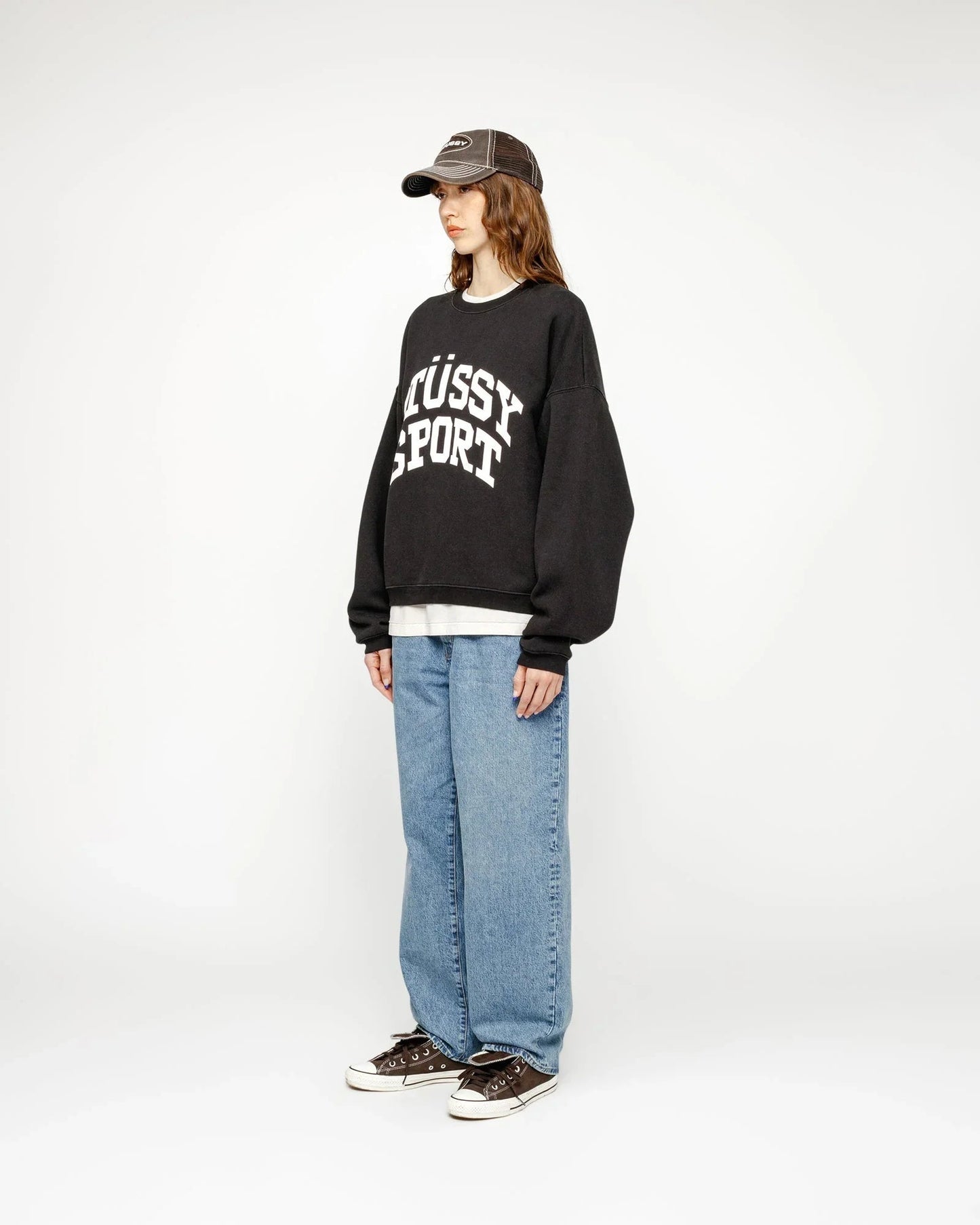 CREW CRACKLE OVERSIZED