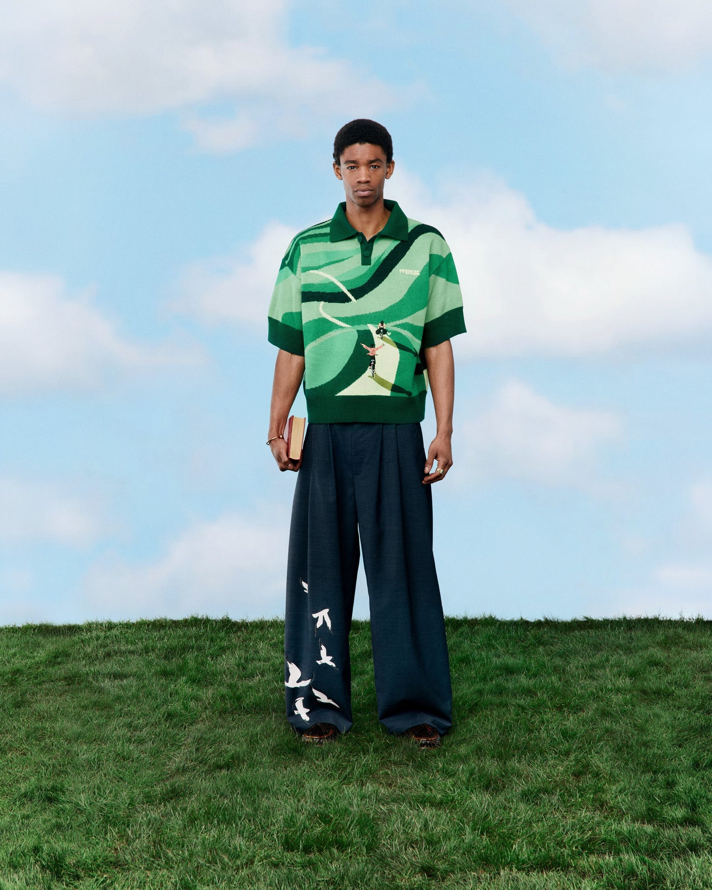 POLO KNIT STYNVO VERDANT