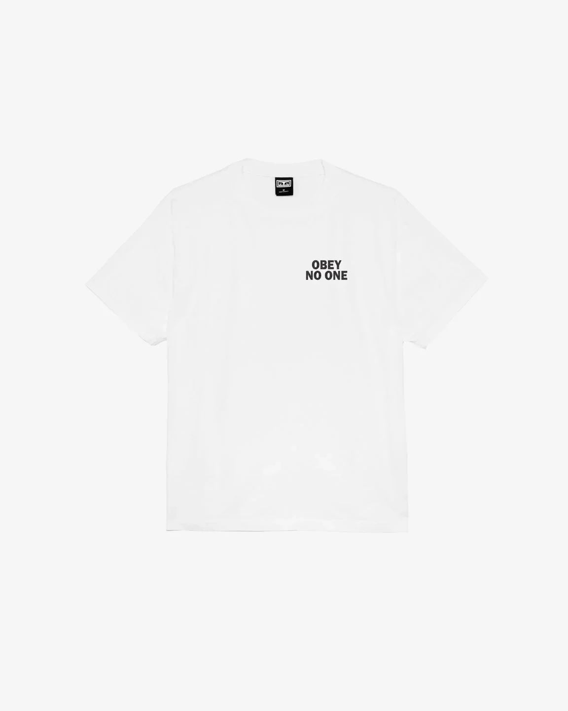 OBEY NO ONE HEAVYWEIGHT T-SHIRT