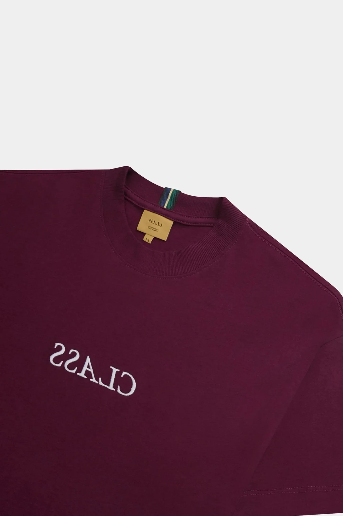 Camiseta Class Inverso (Burgundy)