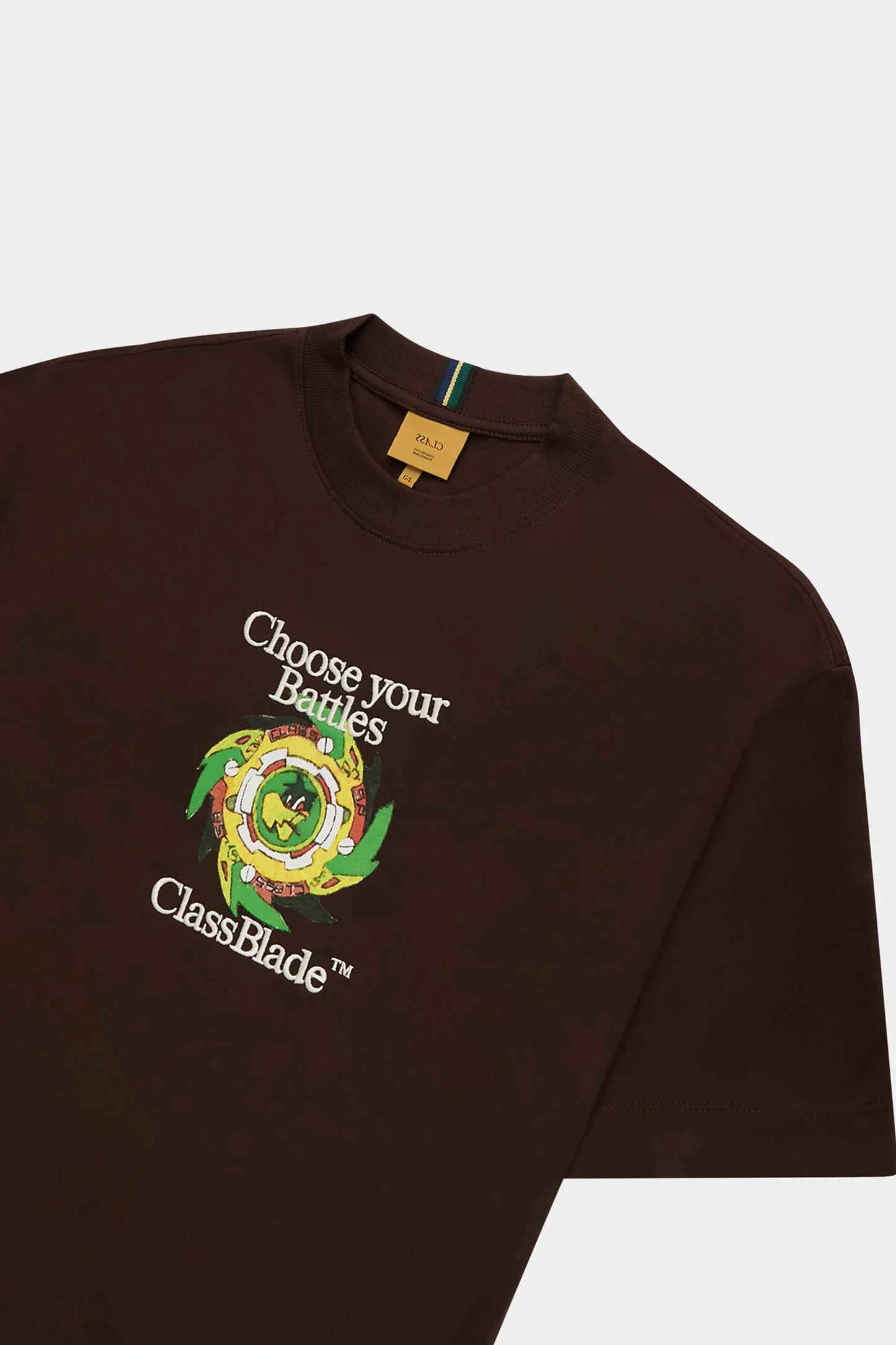 T-SHIRT CLASSBLADE DARK BROWN