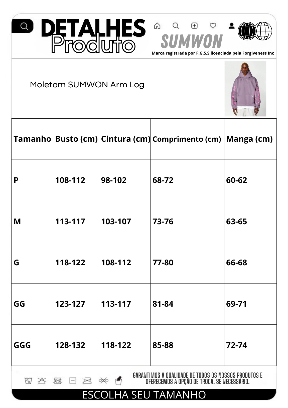 Moletom Arm Log