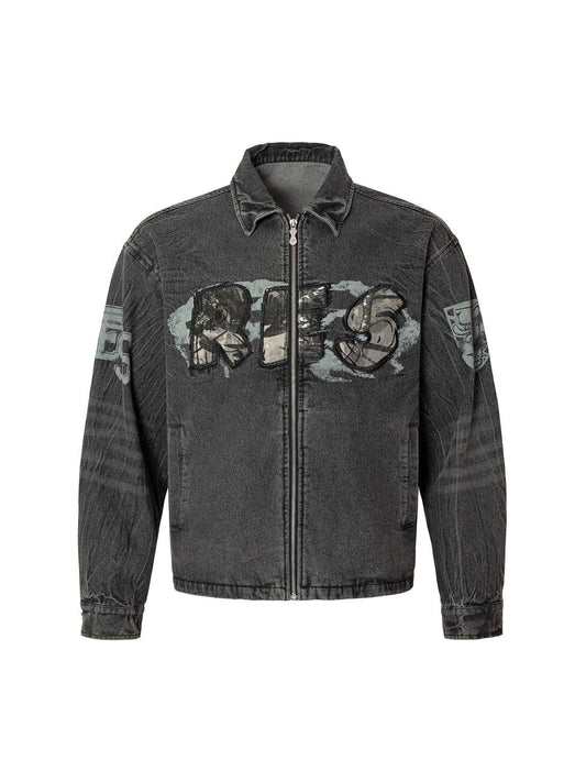 Jaqueta Wasteland Embroidered Rivet