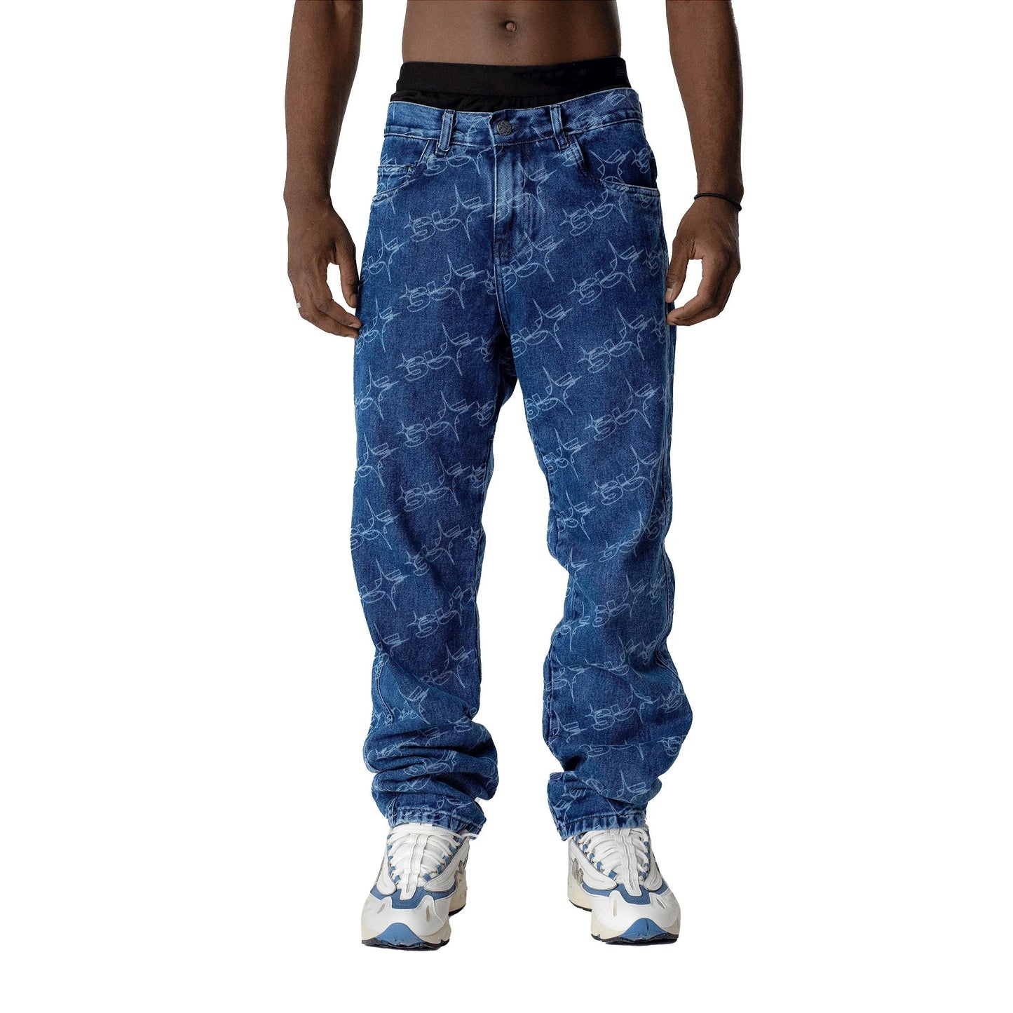 CALÇA MONOGRAM SUFSTAR BLUE