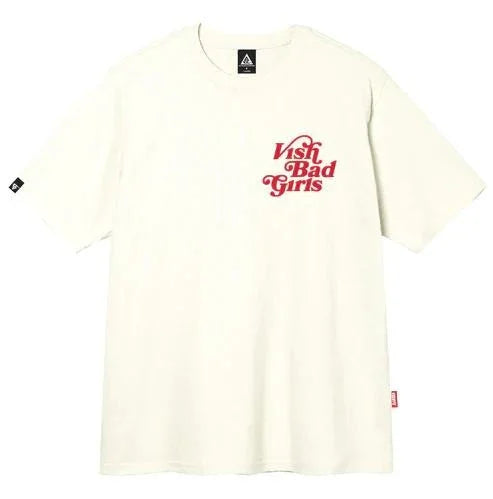 T-SHIRT BAD VISH GIRLS OFF-WHITE