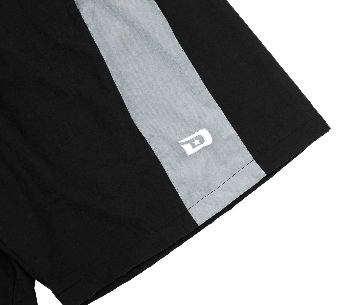 SHORTS ANGLED NYLON BLACK