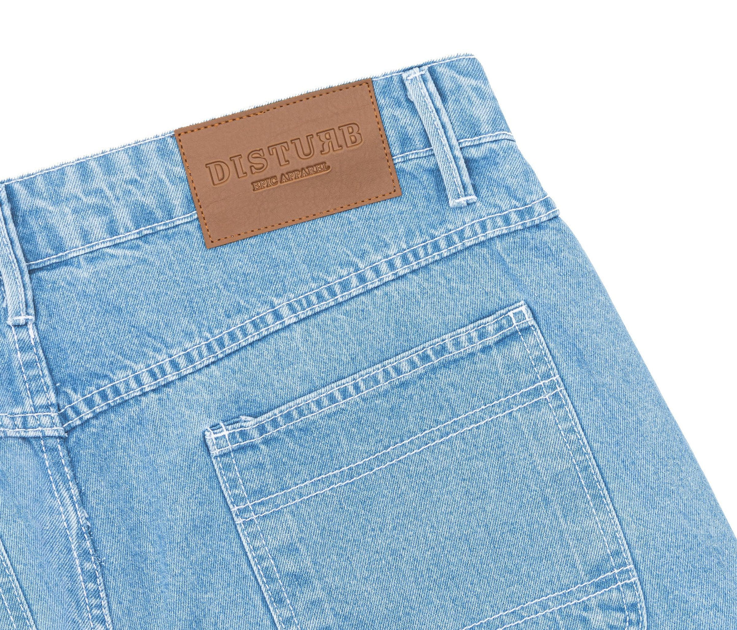 SHORTS BOOTLEGGAZ DENIM AZUL CLARO