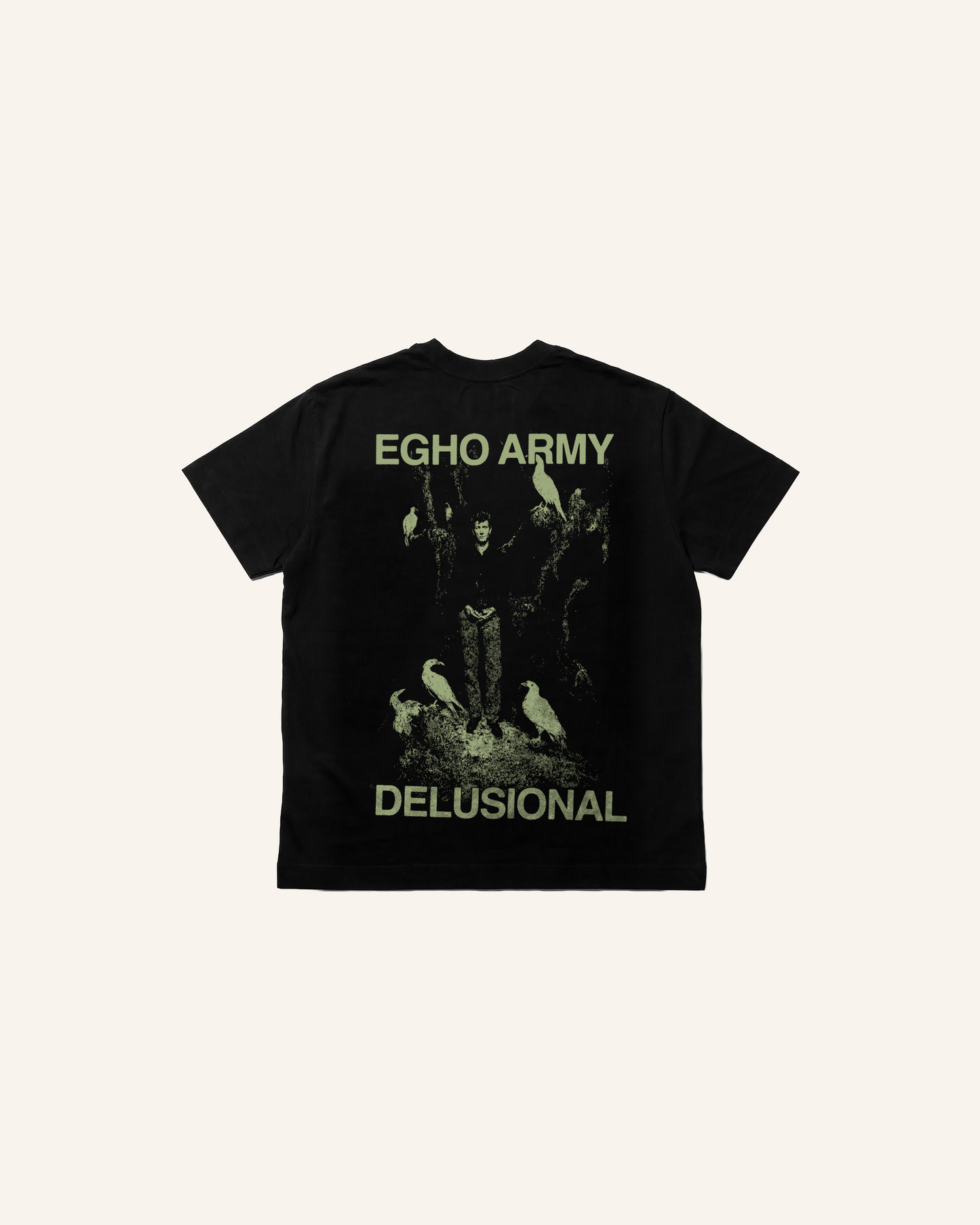 DELUSIONAL REGULAR TEE - BLACK