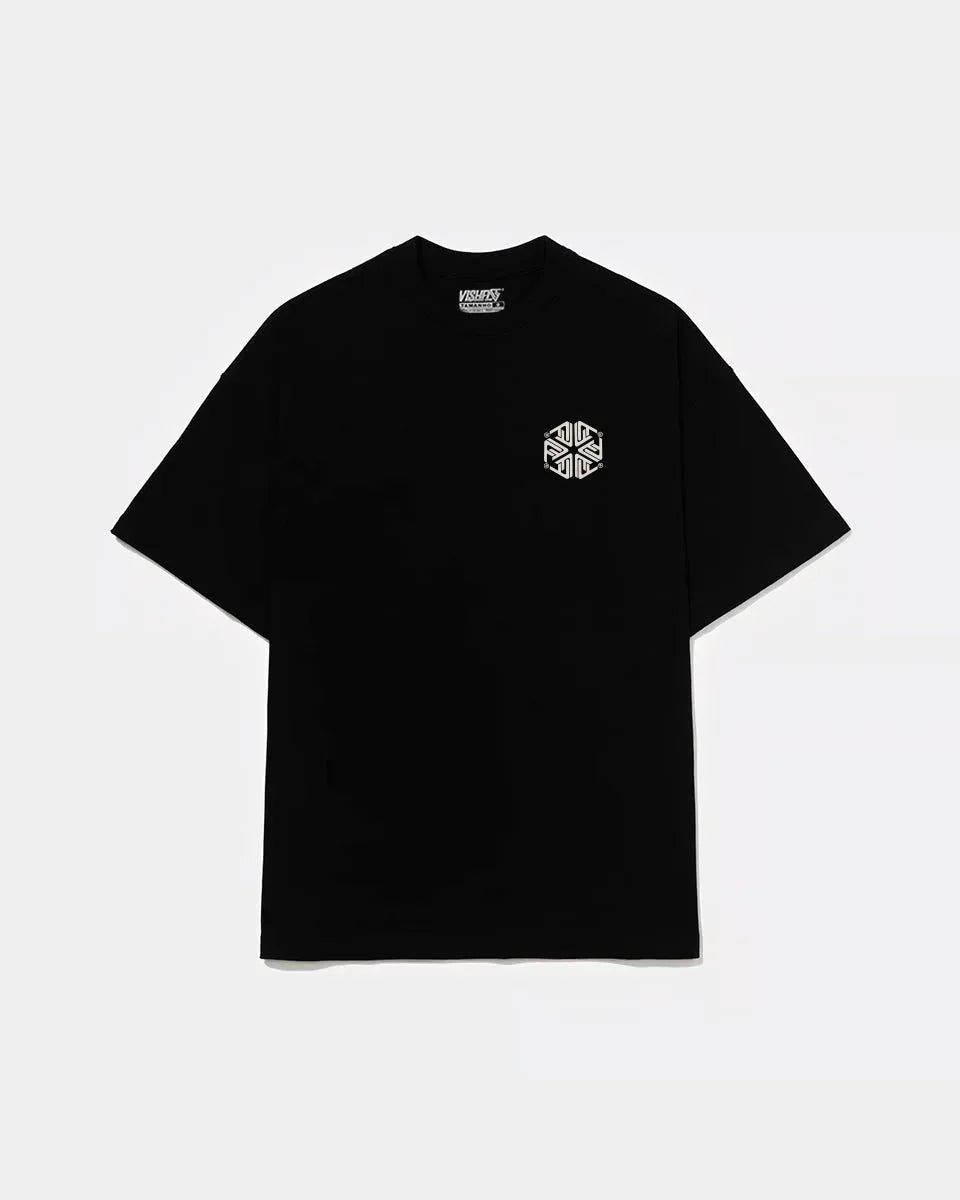 T-SHIRT CYCLE BLACK