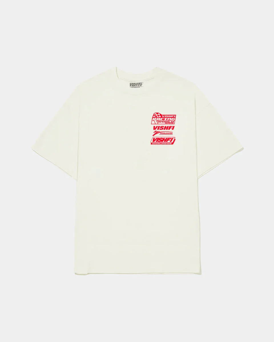Camiseta Red Logotypes Off White