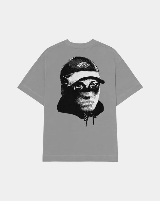 T-SHIRT BALACLAVA GRAY