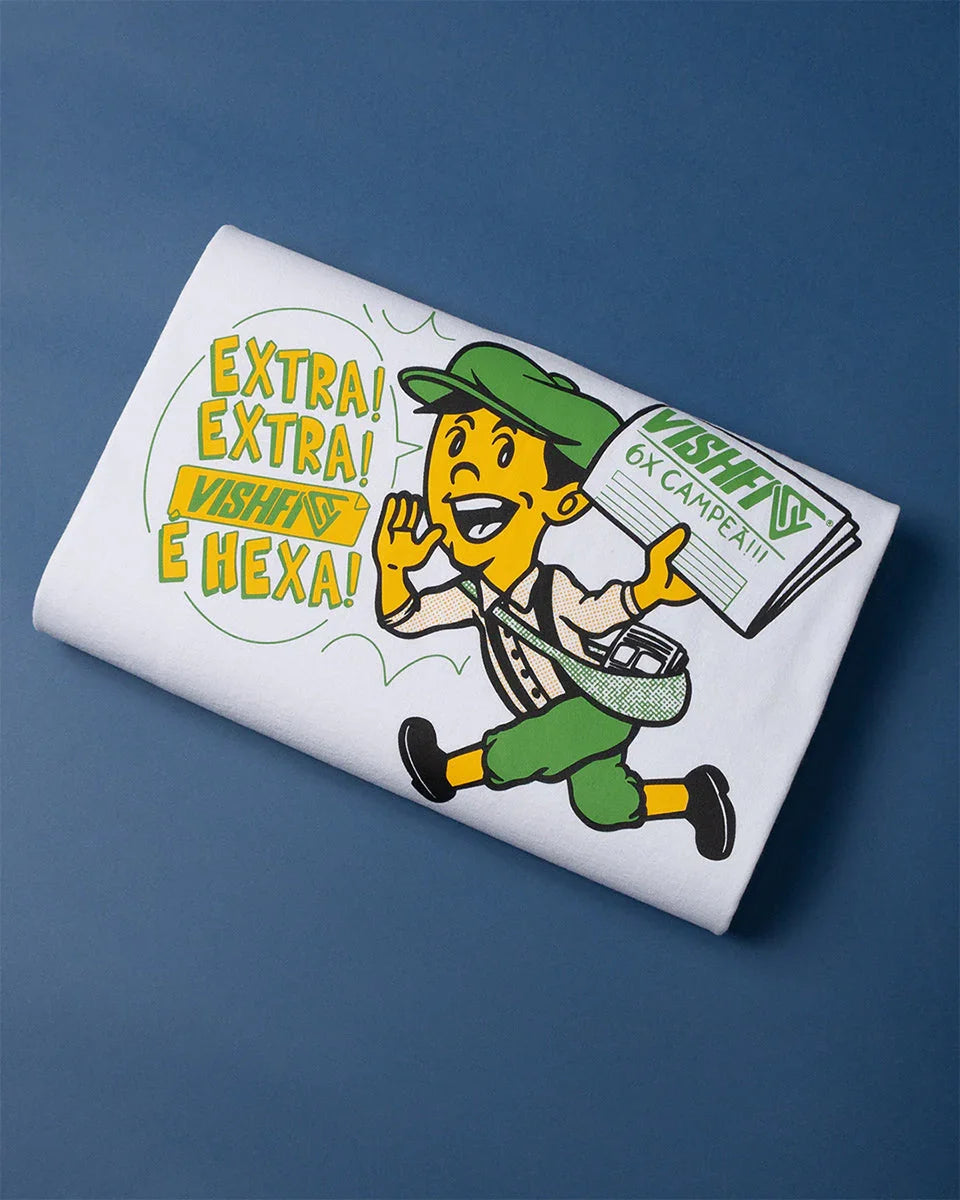Camiseta Extra Extra Branca