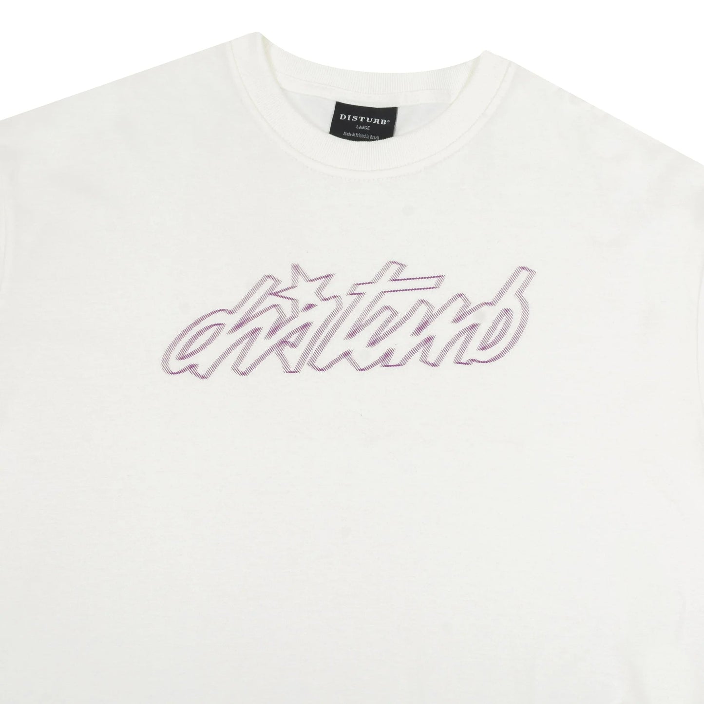 T-SHIRT CURSIVE OFF-WHITE