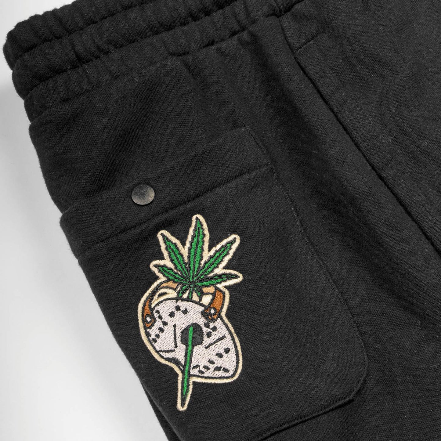 CALÇA CHAOS EMBROIDERED FLEECE