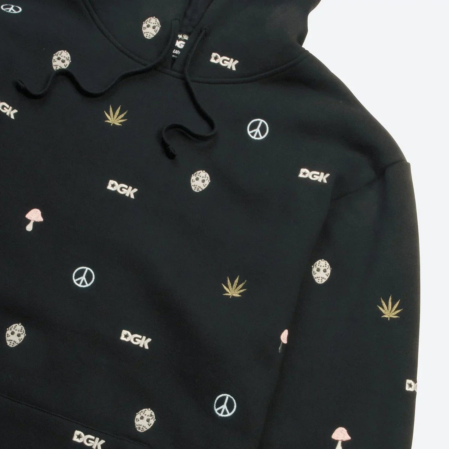 Tranquil Embroidered Hooded Fleece