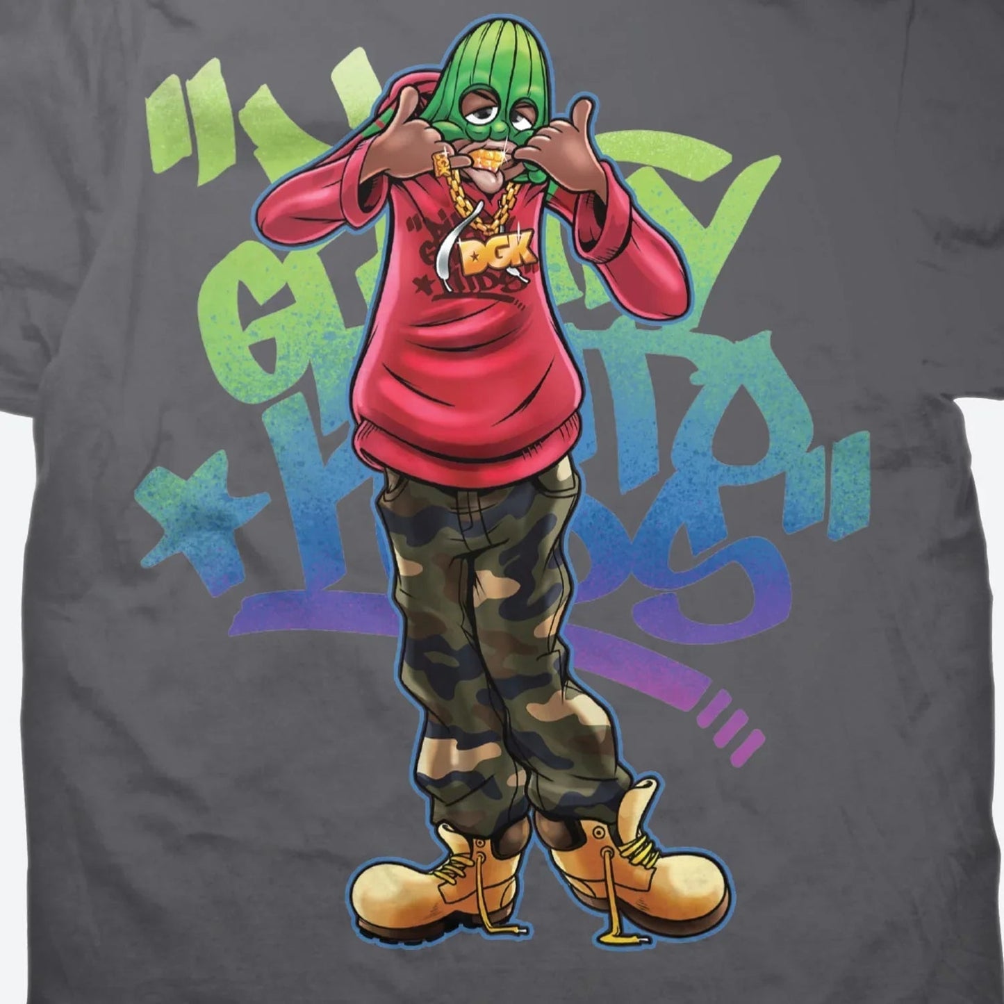T-SHIRT FROWN GRAPHIC