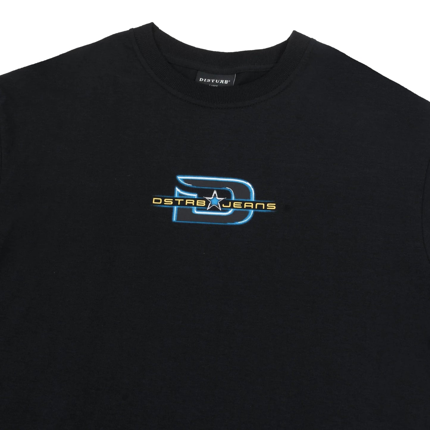 DSTRB Jeans T-Shirt in Black