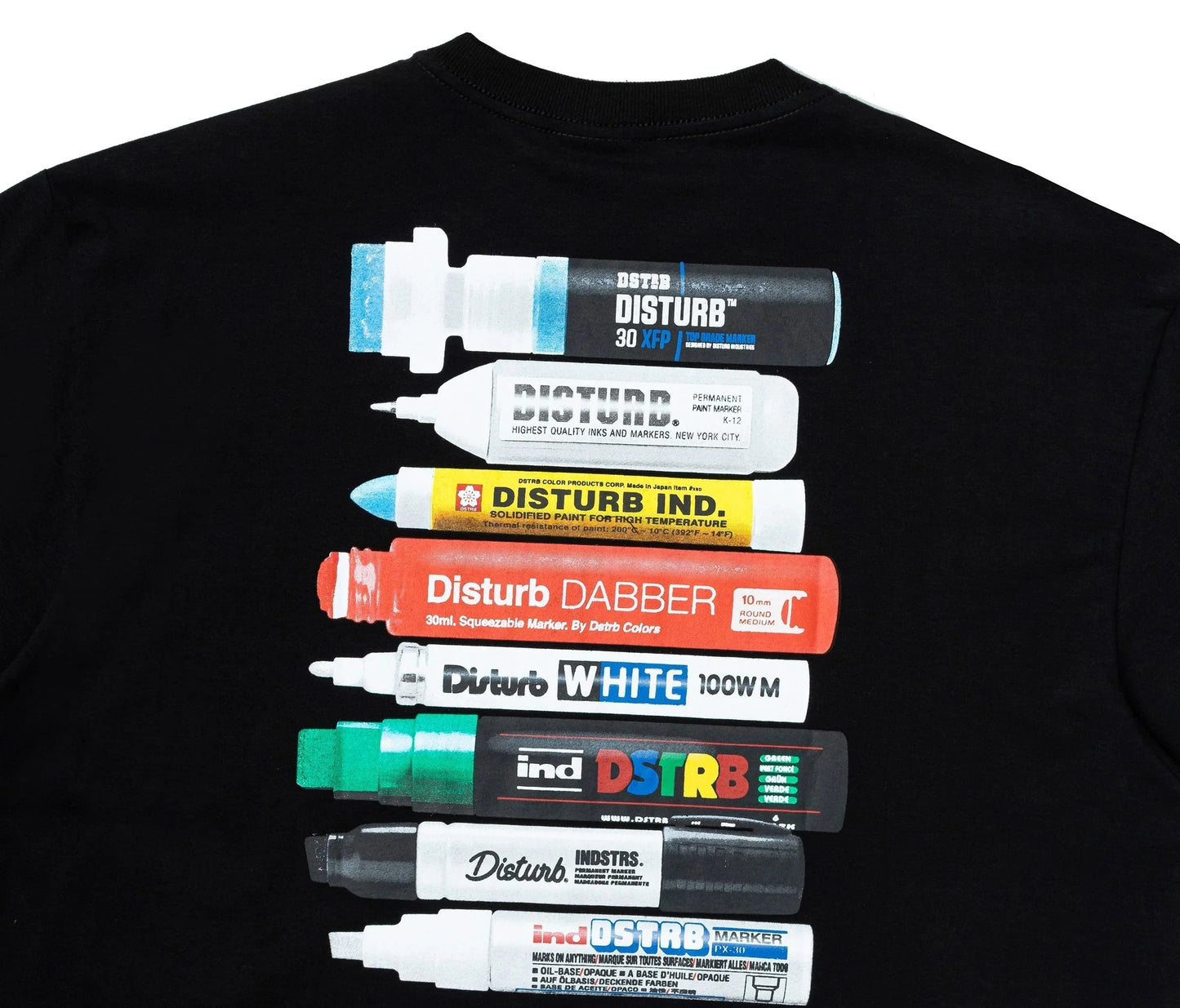 Essential Markers T-Shirt In Black