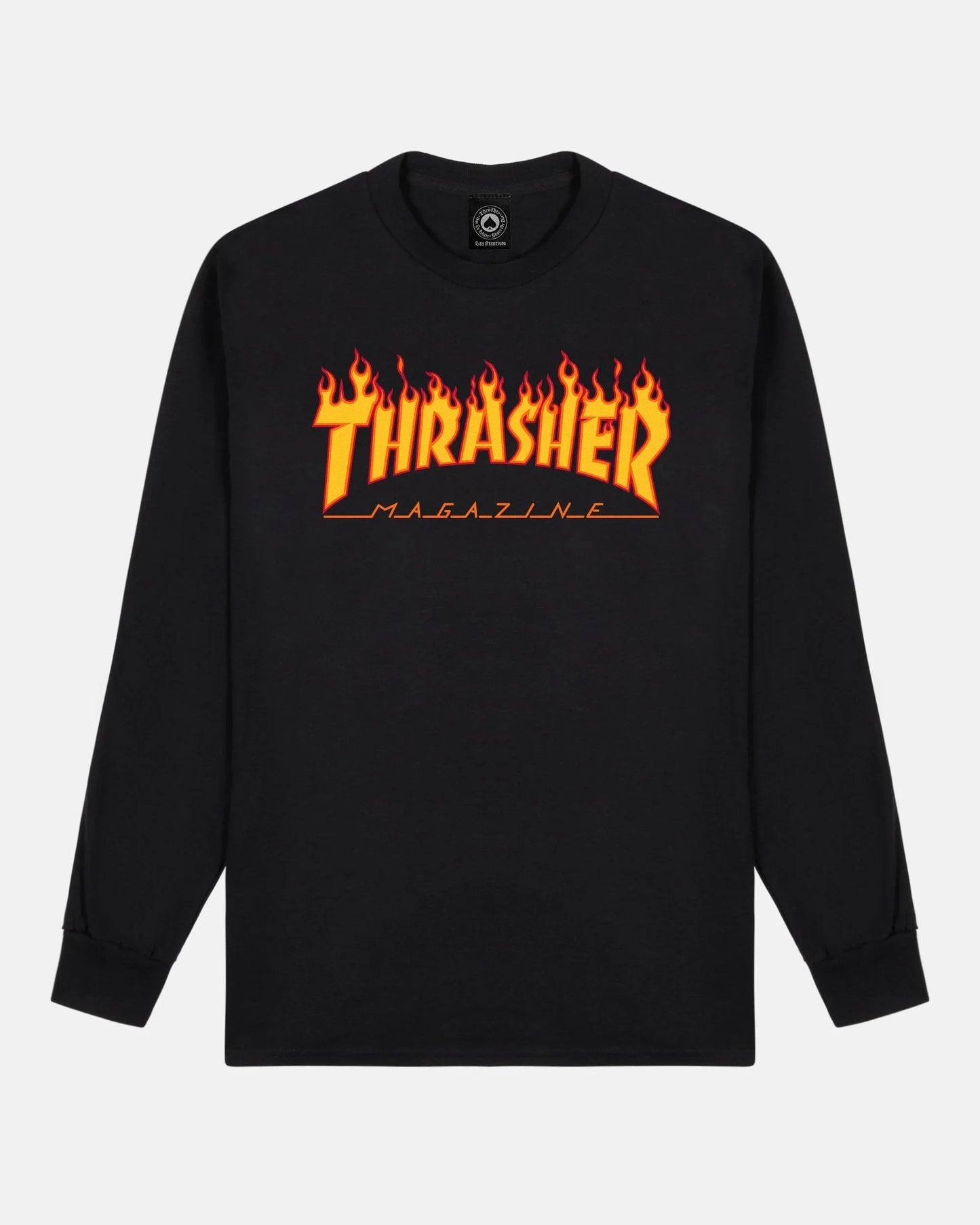 LONGSLEEVE FLAME BLACK