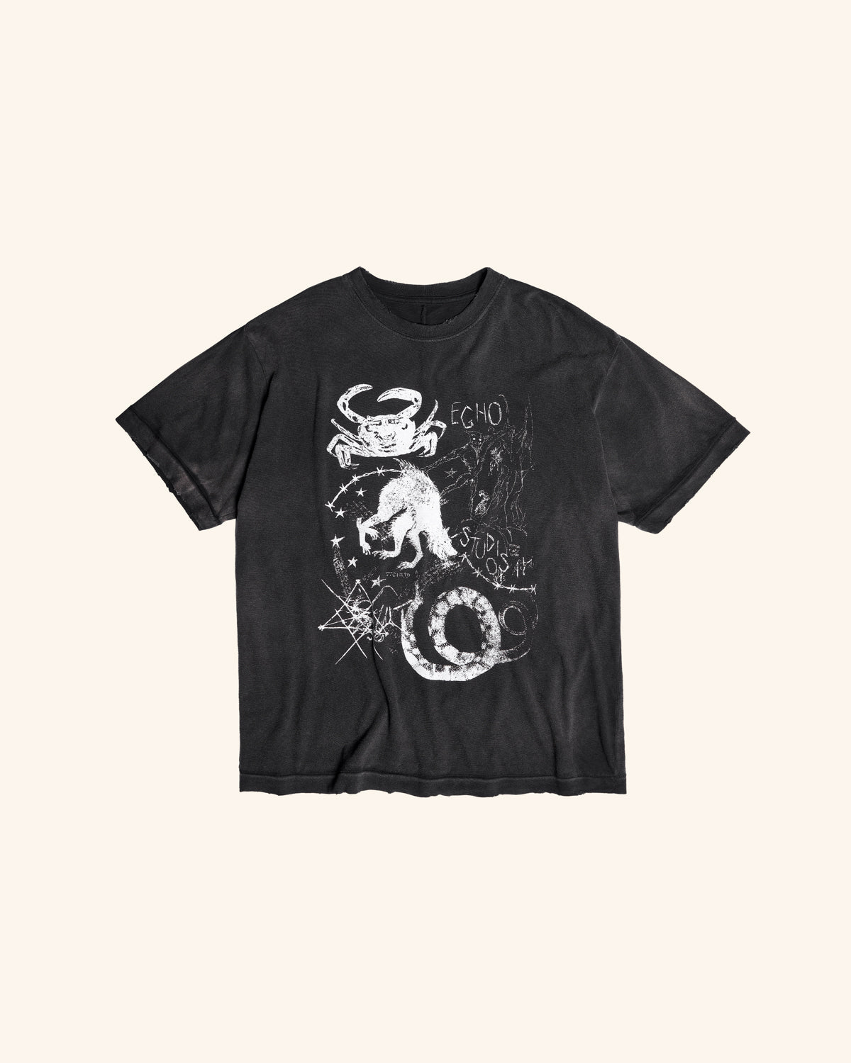 TEE GNOSIS FADED BLACK