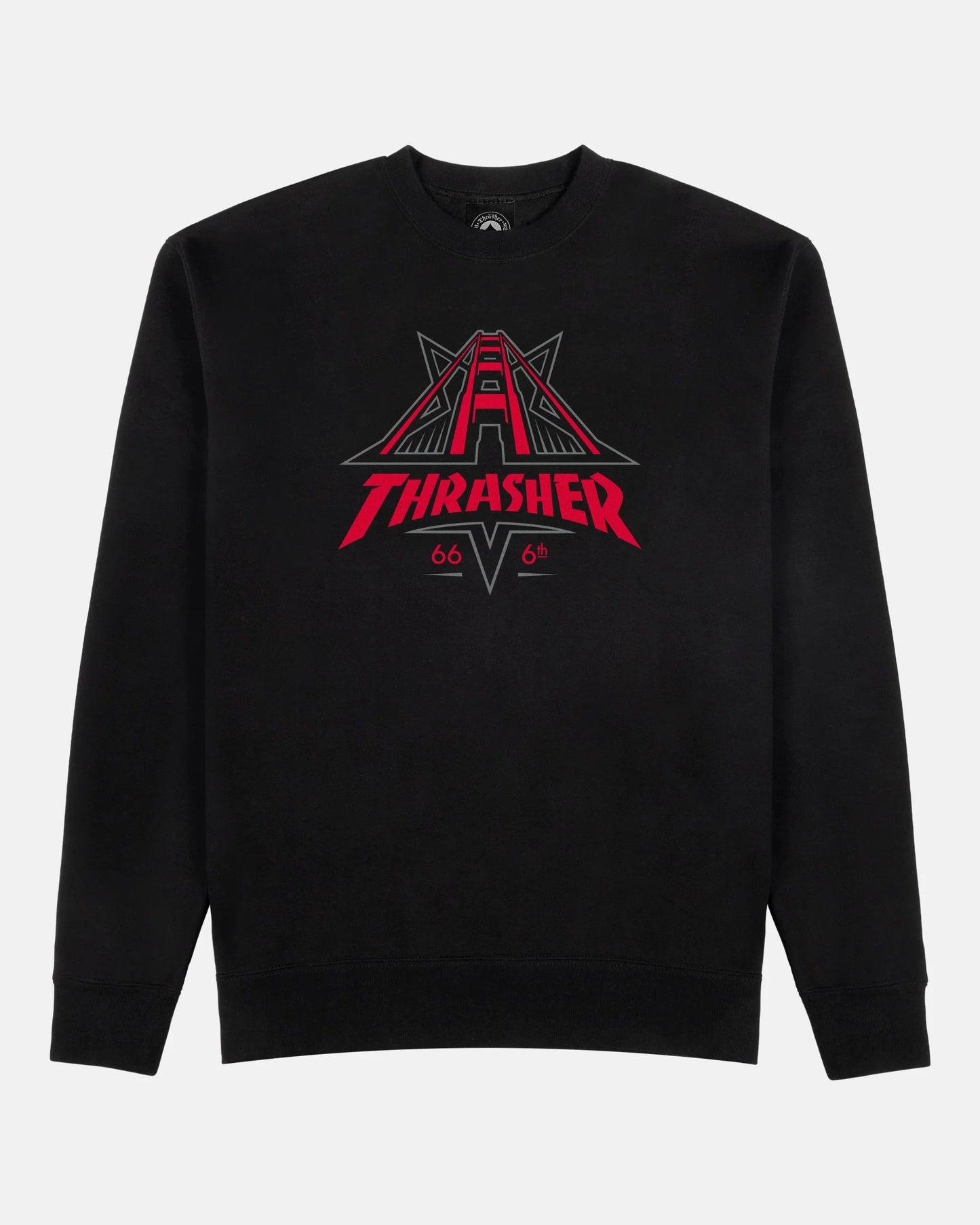 GOLDEN GATE - CREWNECK - BLACK
