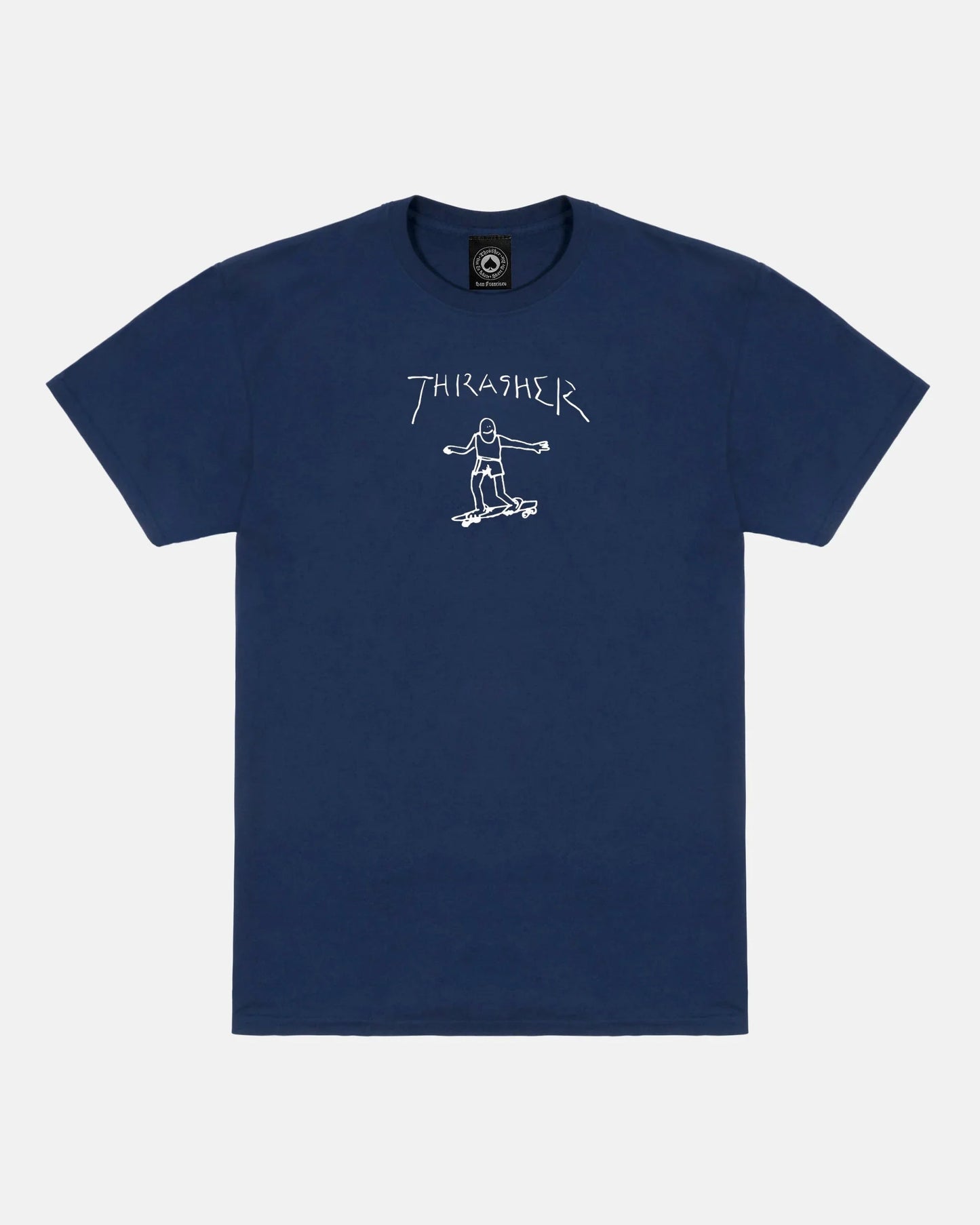 TSHIRT GONZ OVERSIZED NAVY/WHITE