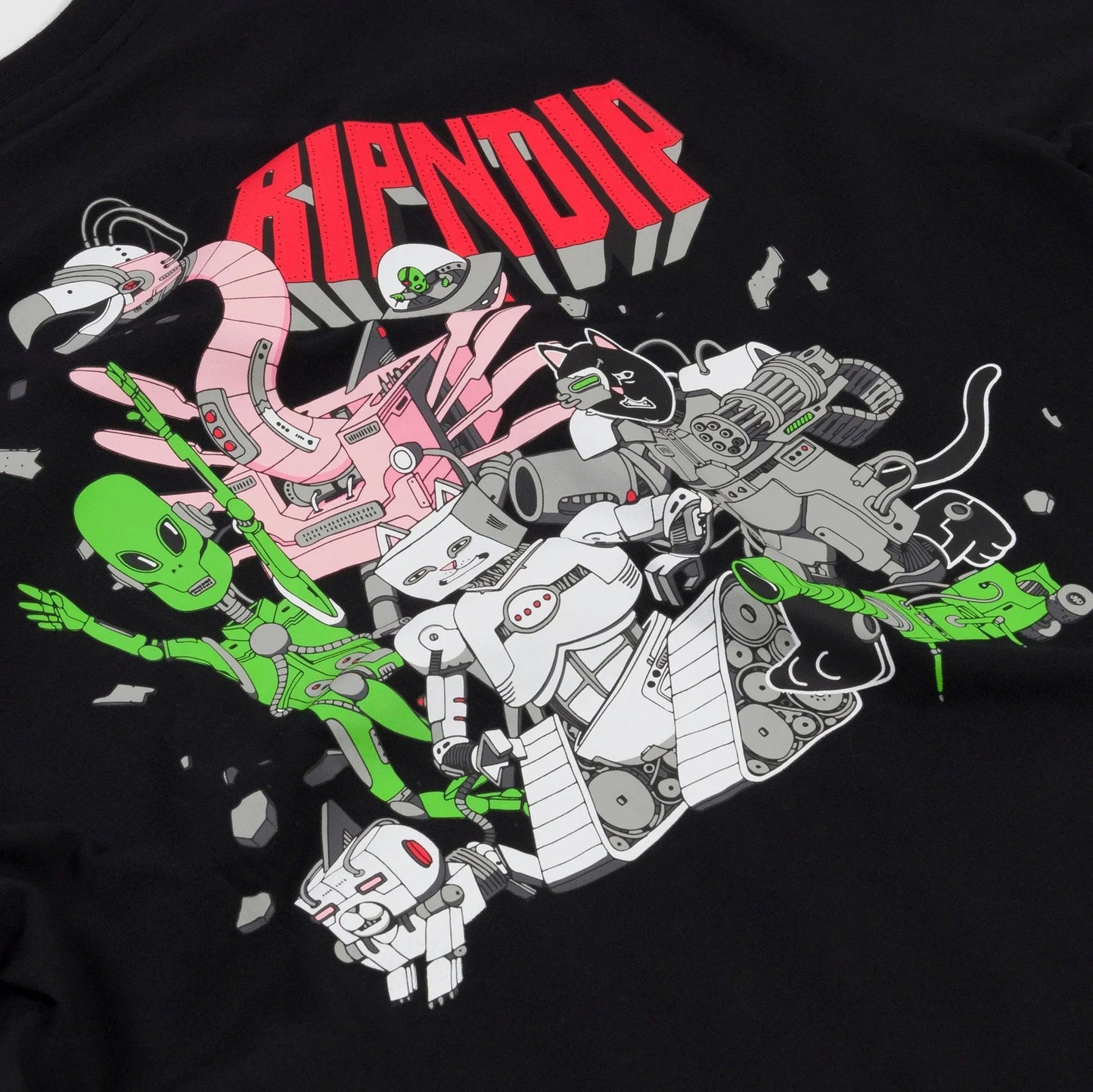 T-SHIRT TOMORROW BLACK