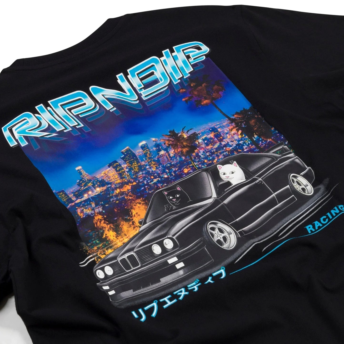 T-SHIRT VROOM VROOM BLACK