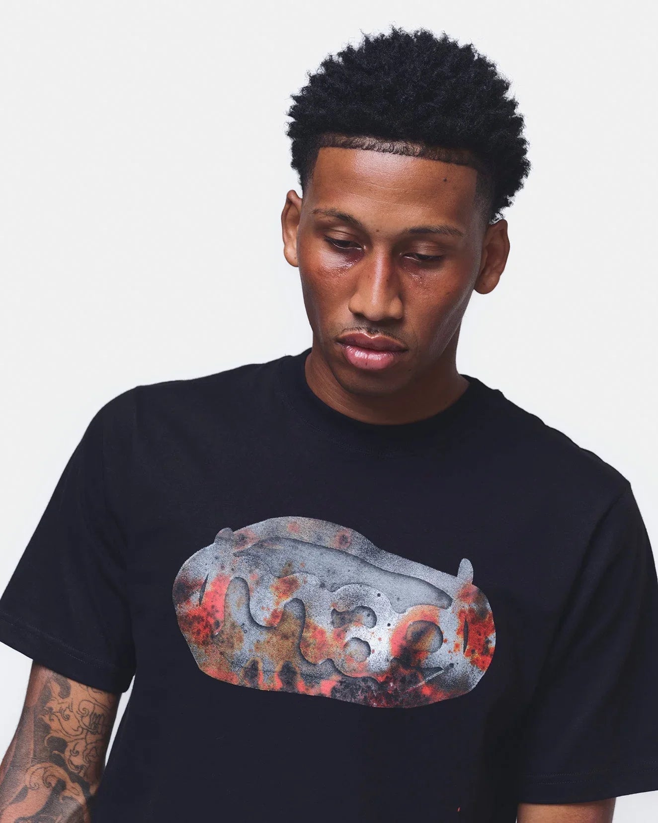 T-SHIRT MAD ARCHIVE BLACK