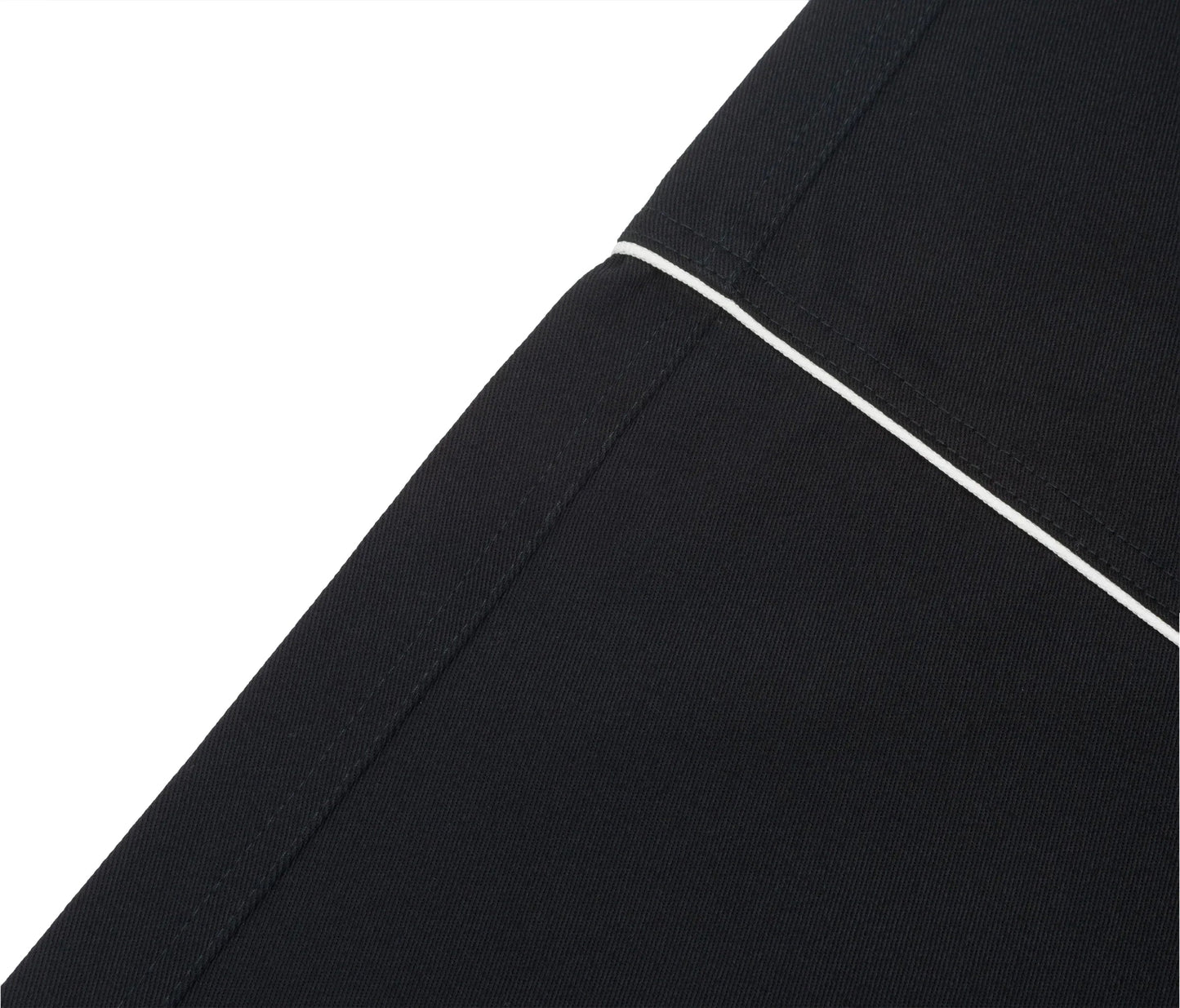 Minimal Twill Pants in Black