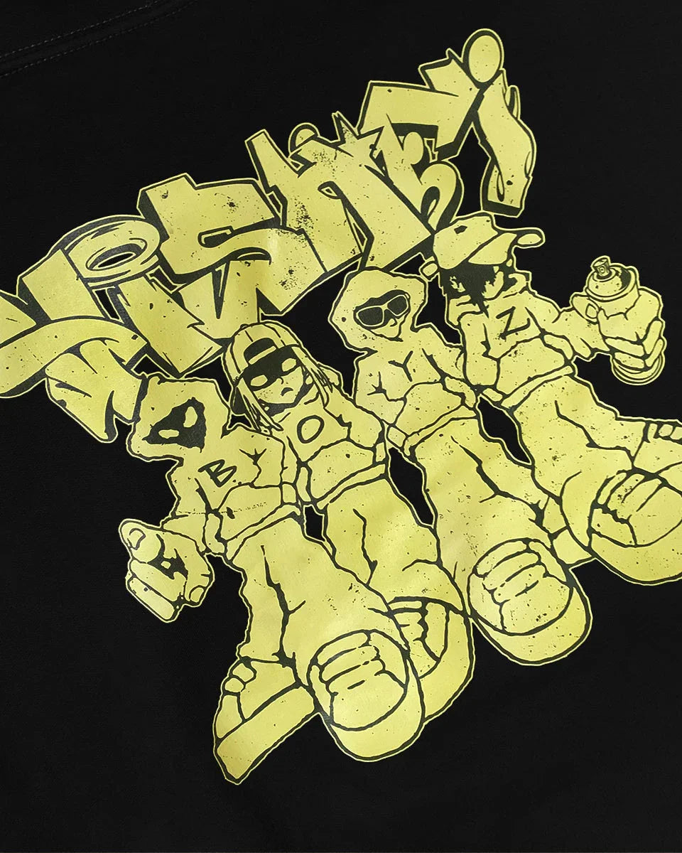 HOODIE VISHBOYZ BLACK