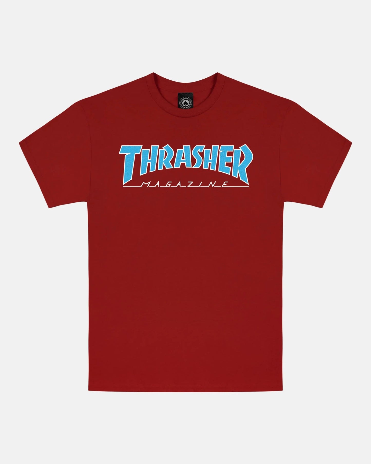 OUTLINED - TSHIRT - CARDINAL RED