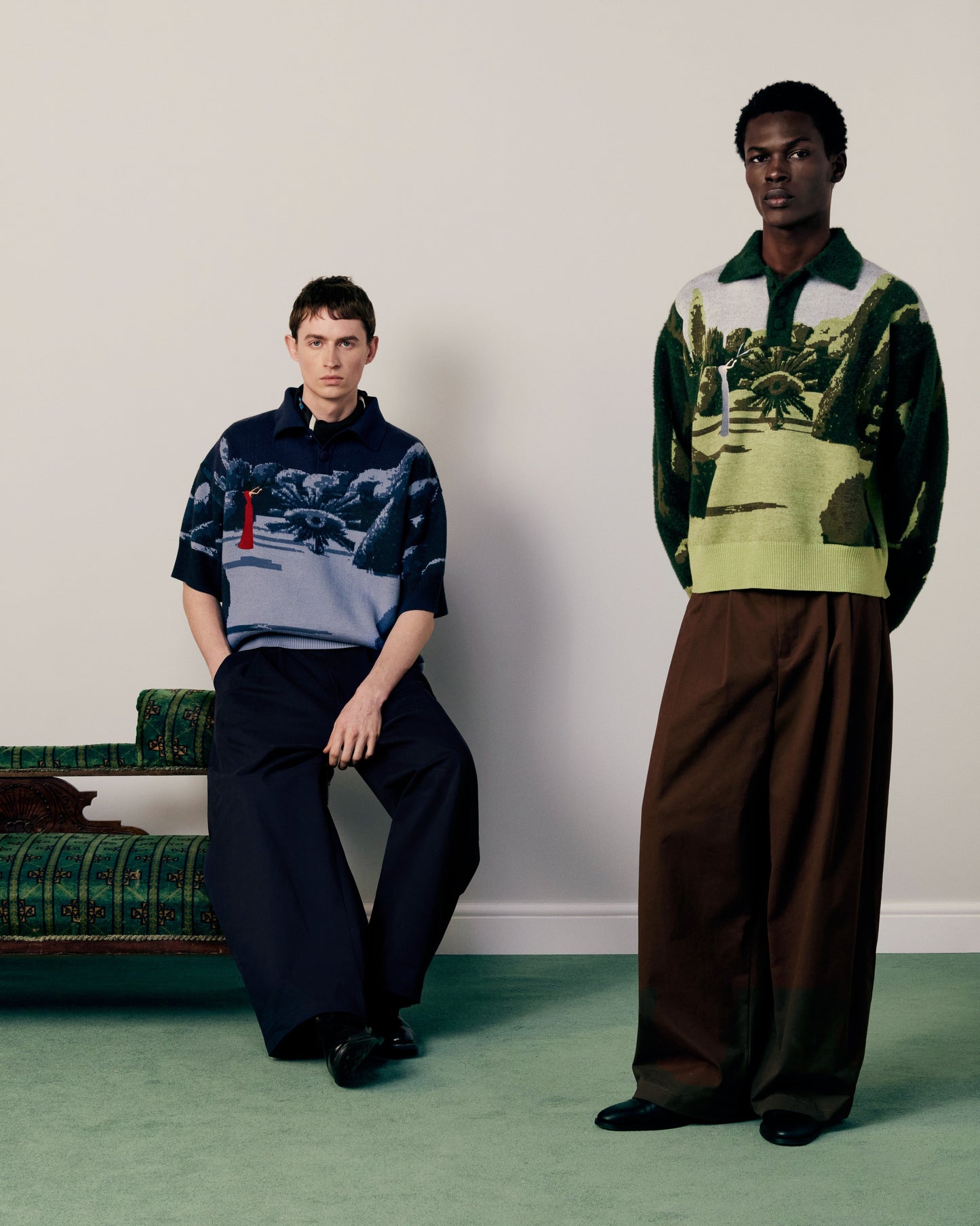 POLO STYNVO NIGHT GARDEN KNIT