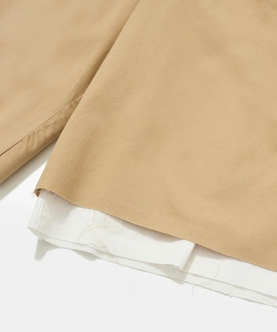 SHORTS CHINO FORRADOS KHAKI