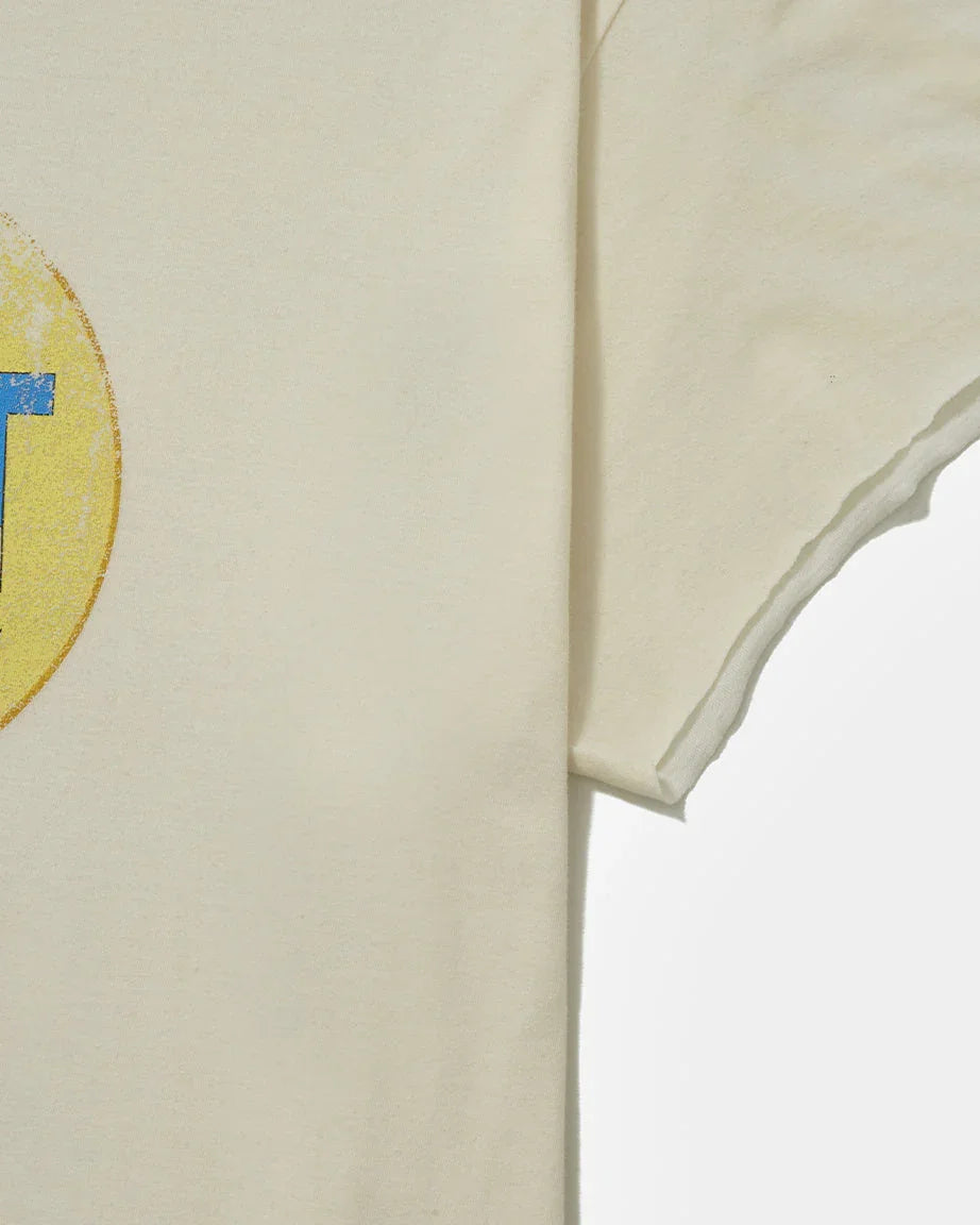 Fair Play Raw Edge T-shirt Bone White