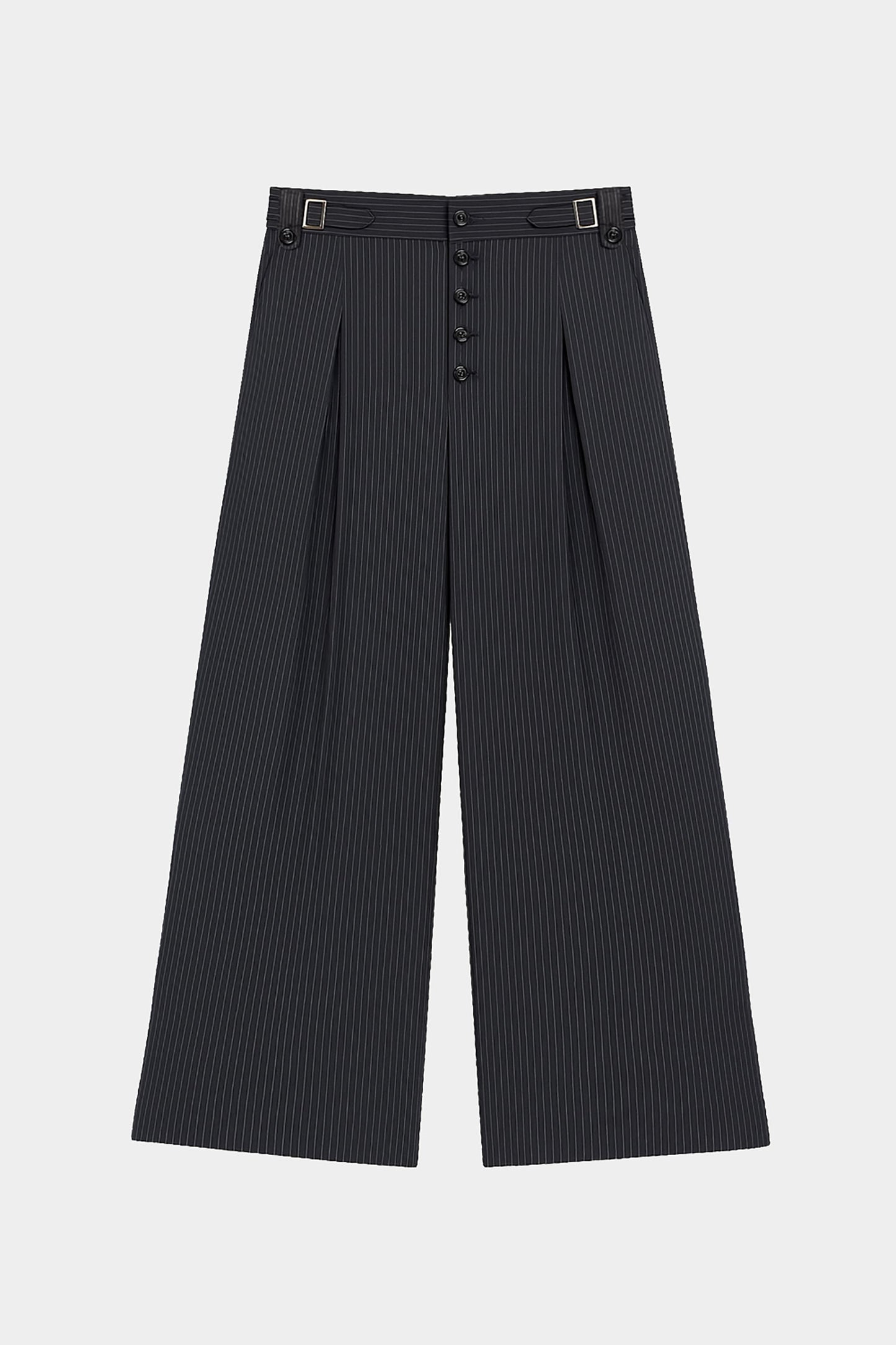 Calça EGHO Army Pinstripe Trousers 1950s