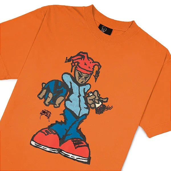 T-SHIRT SUFGANG JOKER $ ORANGE