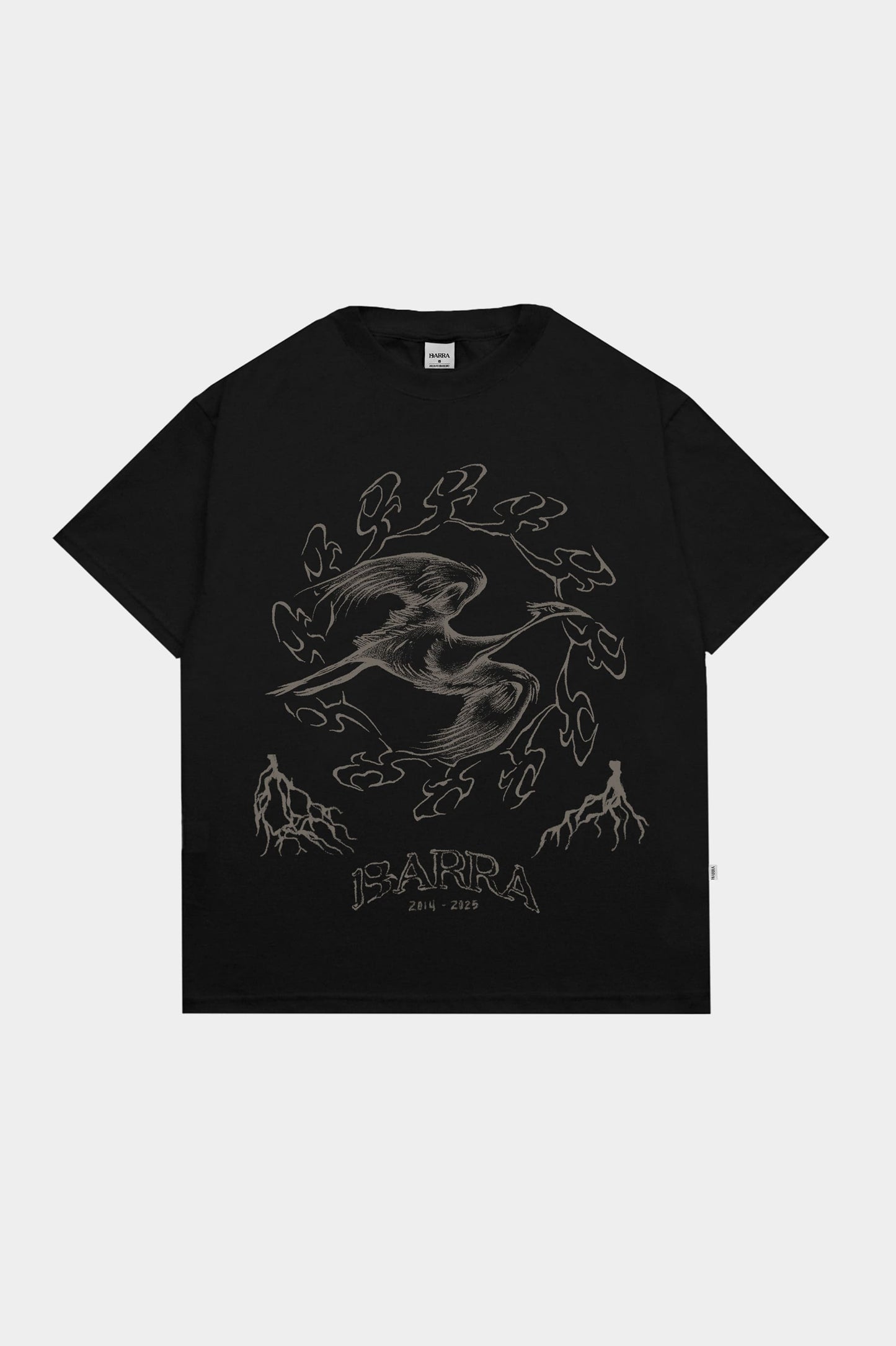 T-SHIRT AHLMA TRIBAL BLACK
