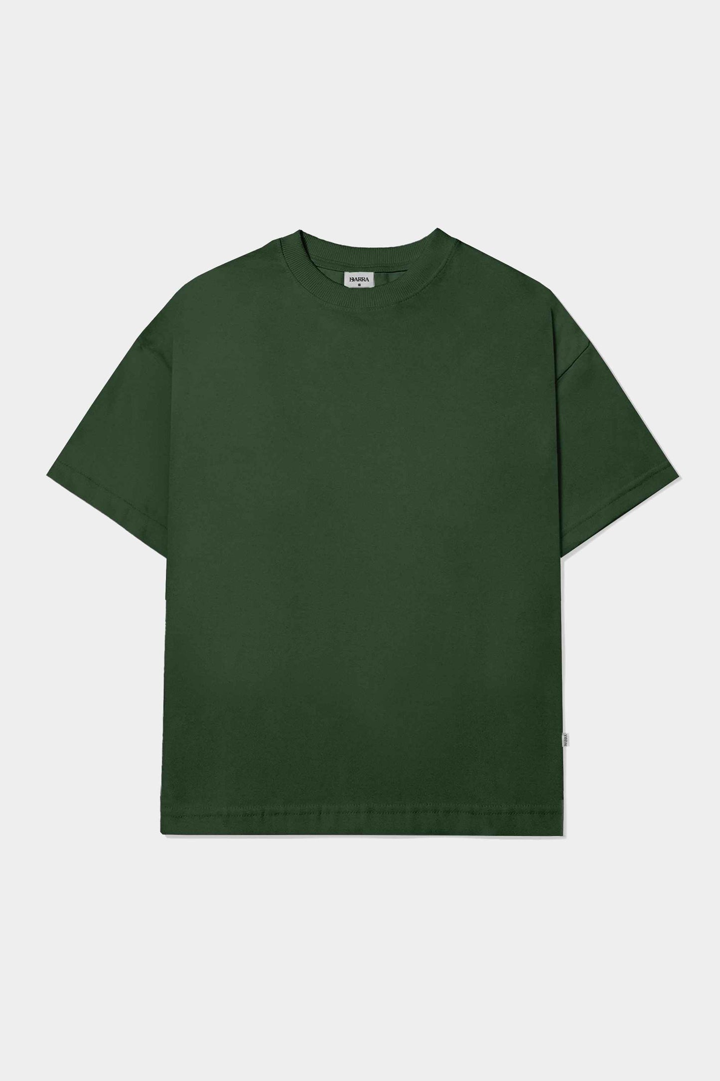 Camiseta Barra Crew Assinatura Logo Handmade (Green)