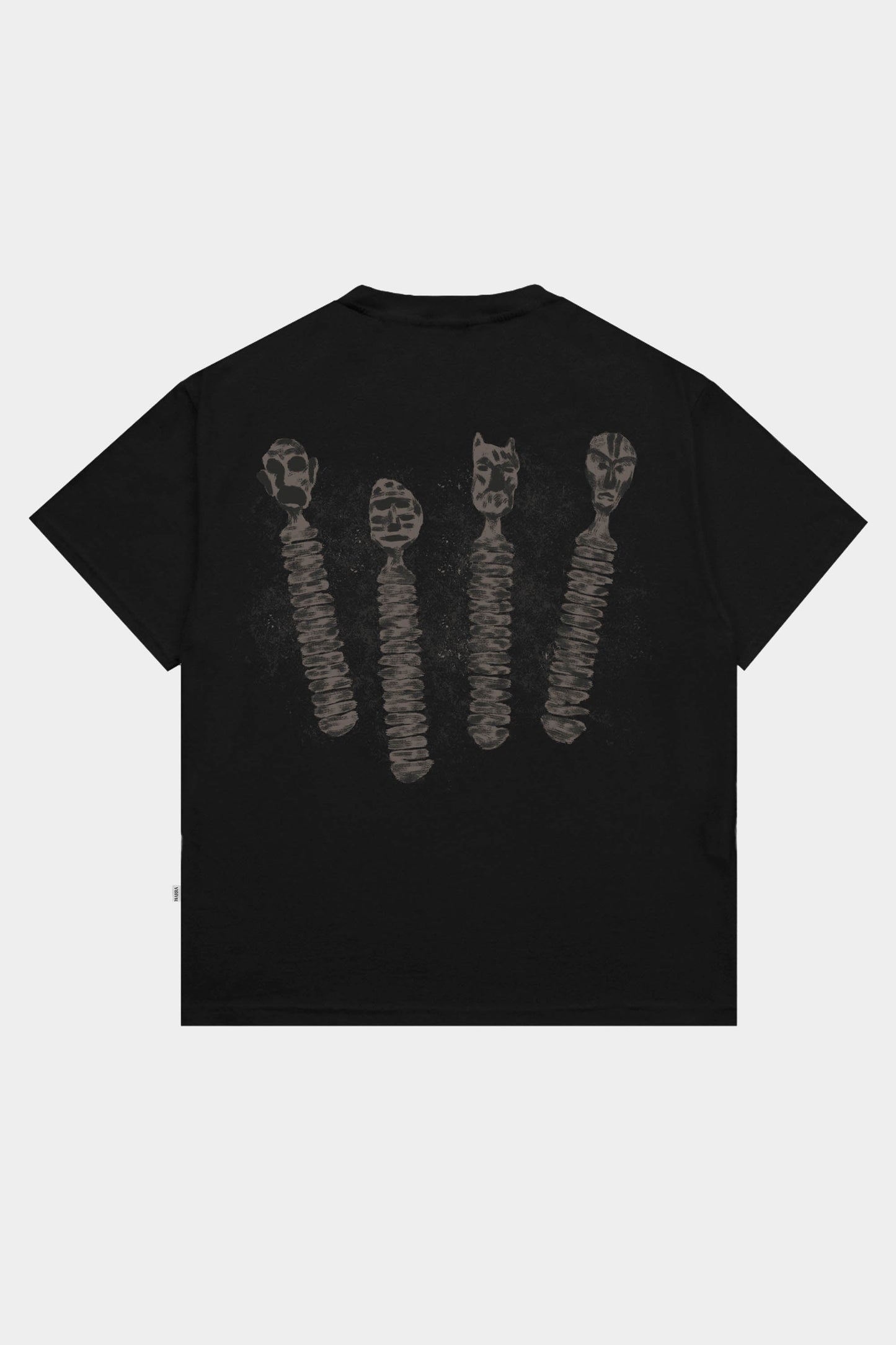 Camiseta Barra Crew Casaca (Black)