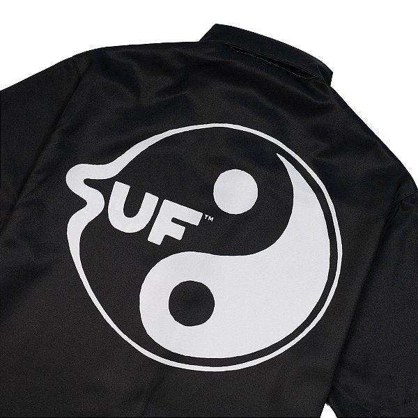 Camisa de Botão Sufgang Sufyang Preta