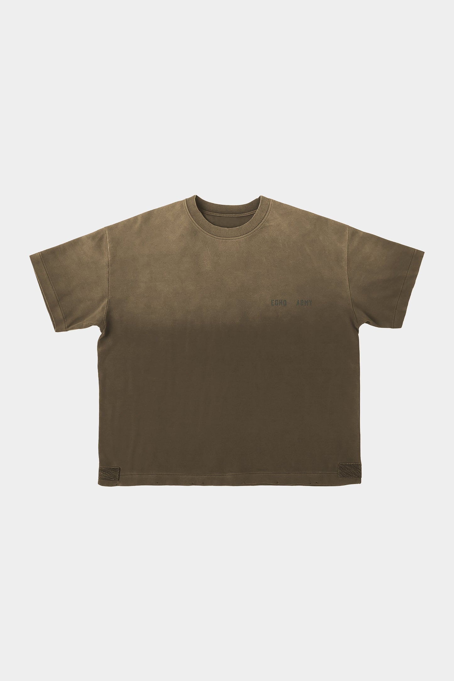 T-SHIRT EGHO UNF Boxy Olive