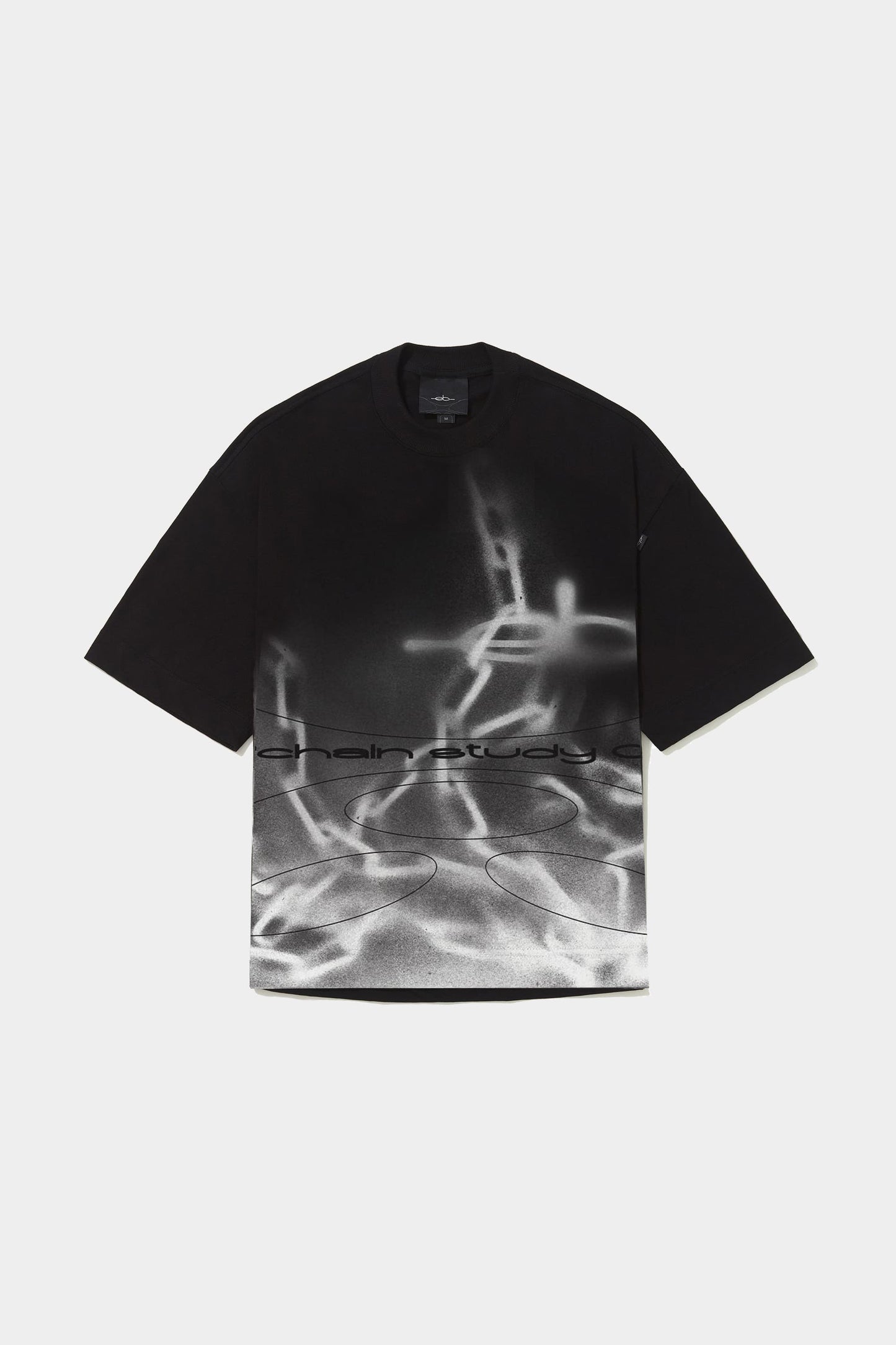 T-SHIRT COMMON LINK OVERSIZED CHAIN STUDY 1