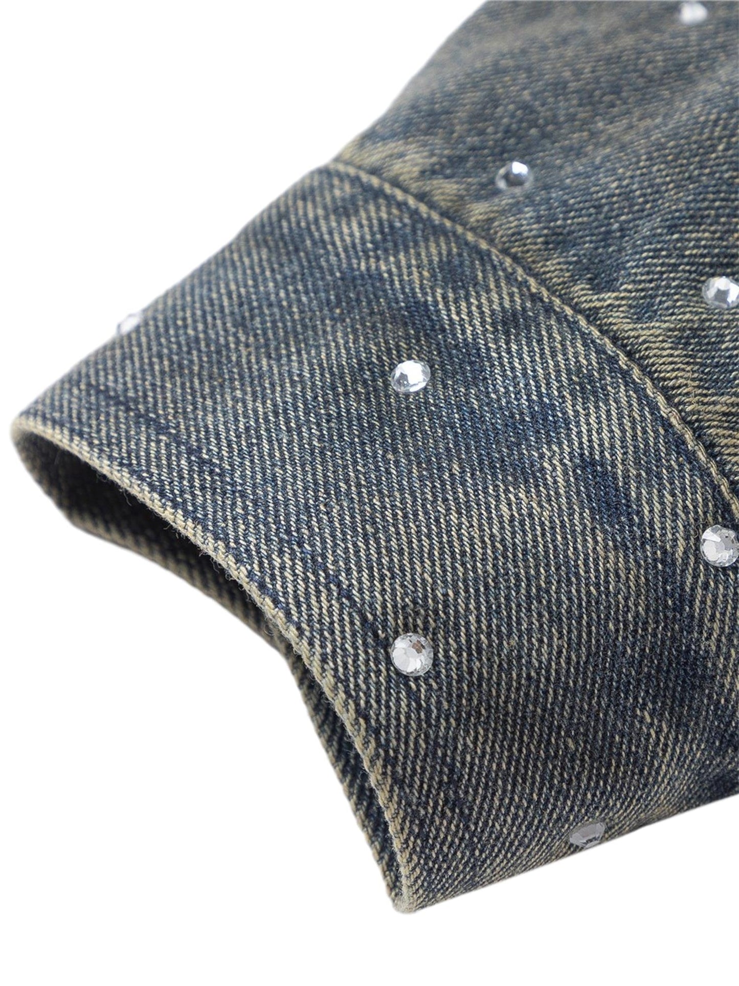 JAQUETA DENIM BEAD WASHED
