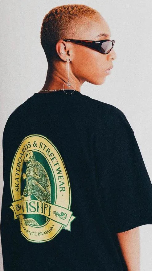 T-SHIRT CONTINENTAL BLACK