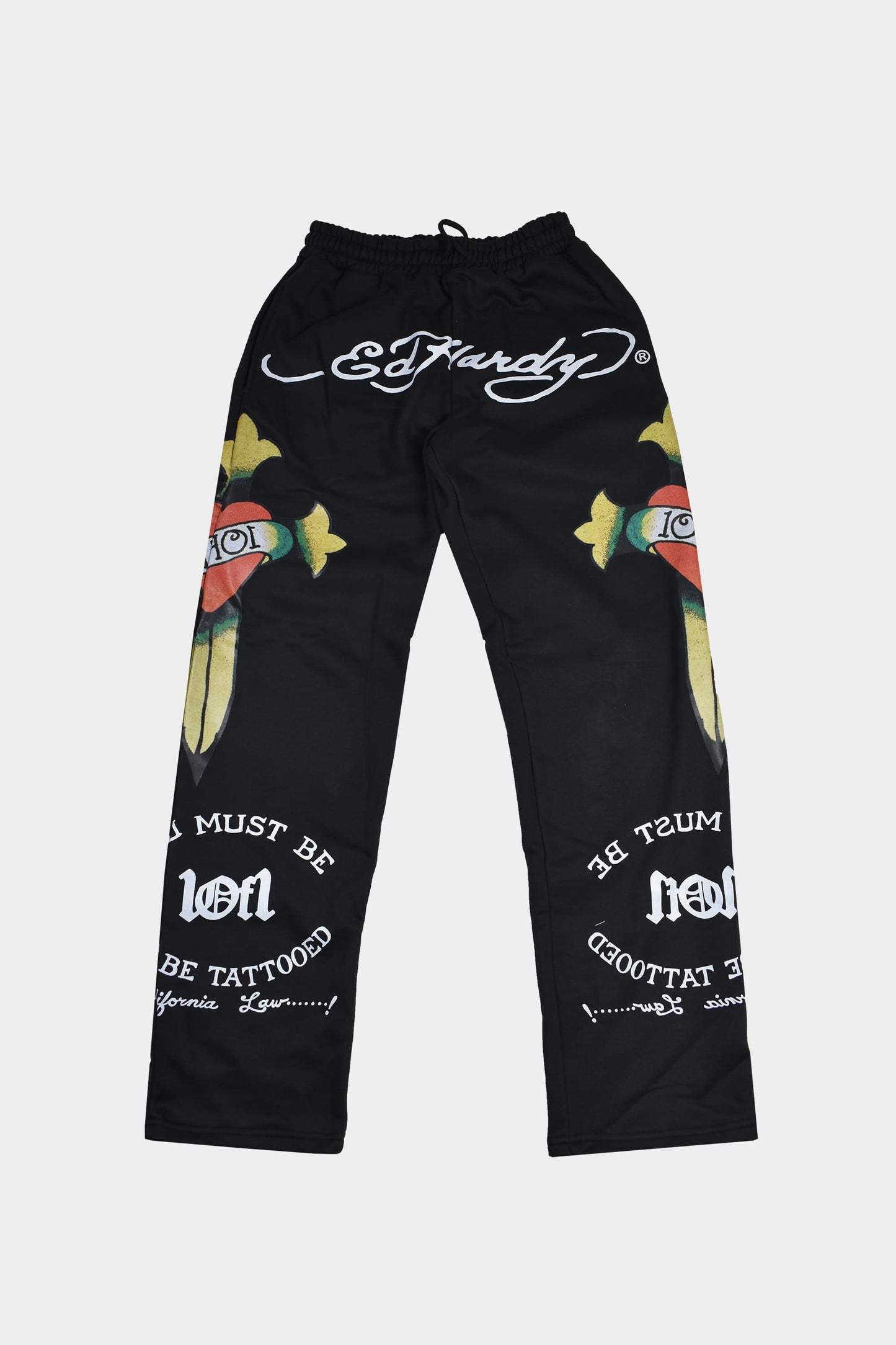 Calça Exclusivist (1OF1) X Ed Hardy Love Is A Gamble Sweatpants
