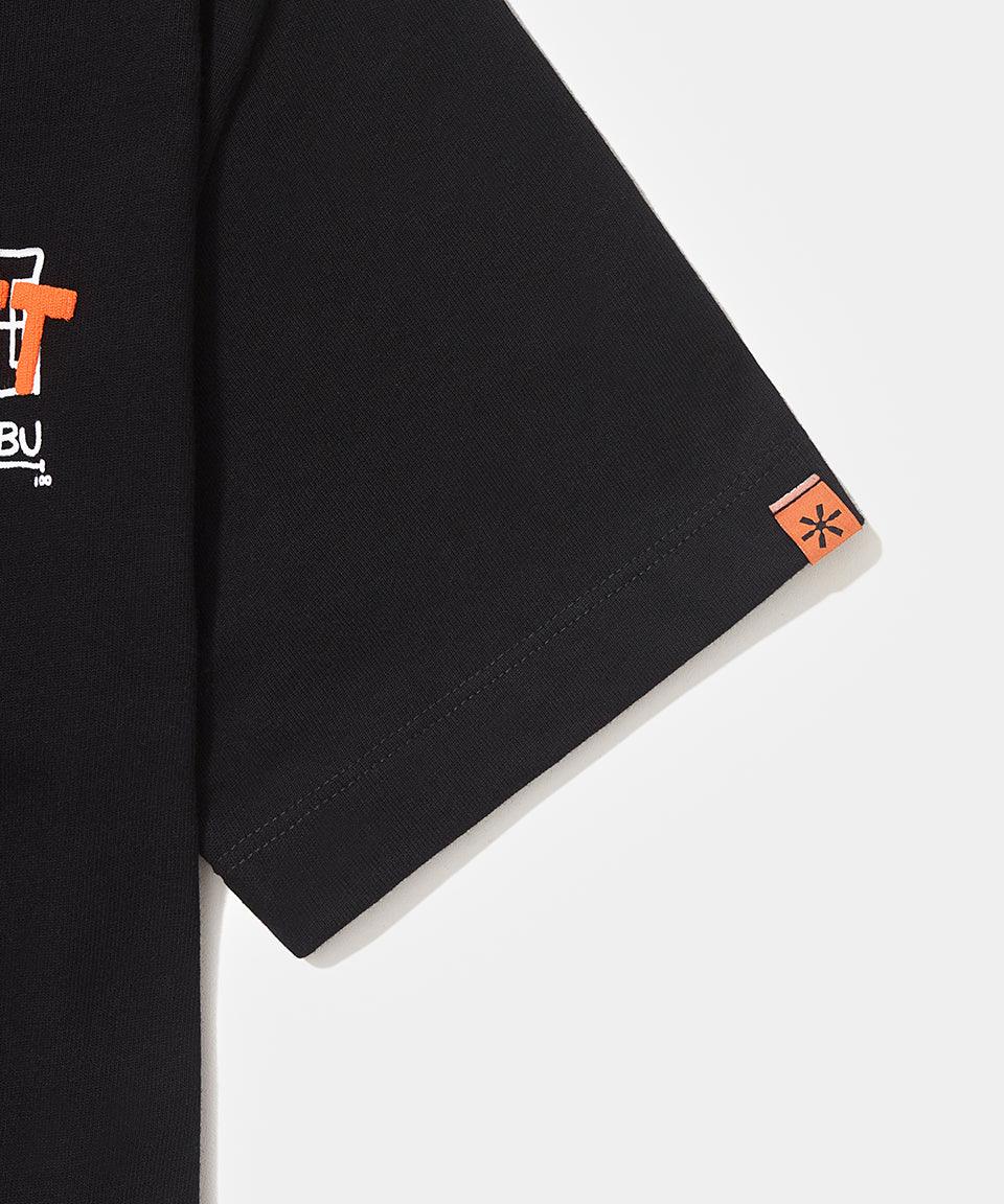 Piet + Pacaembu T-shirt - Black