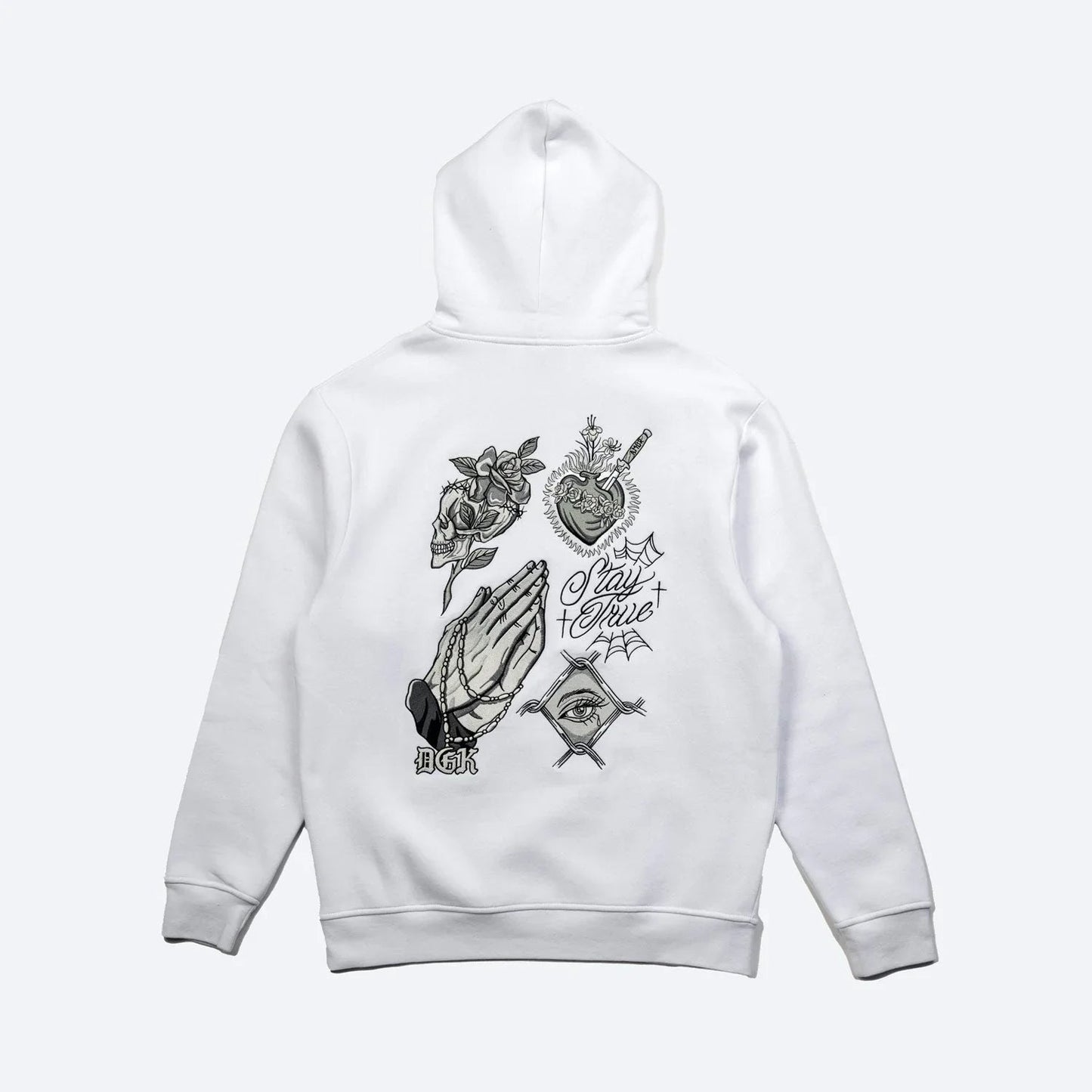 JAQUETA HOODED EMBROIDERY FLEECE